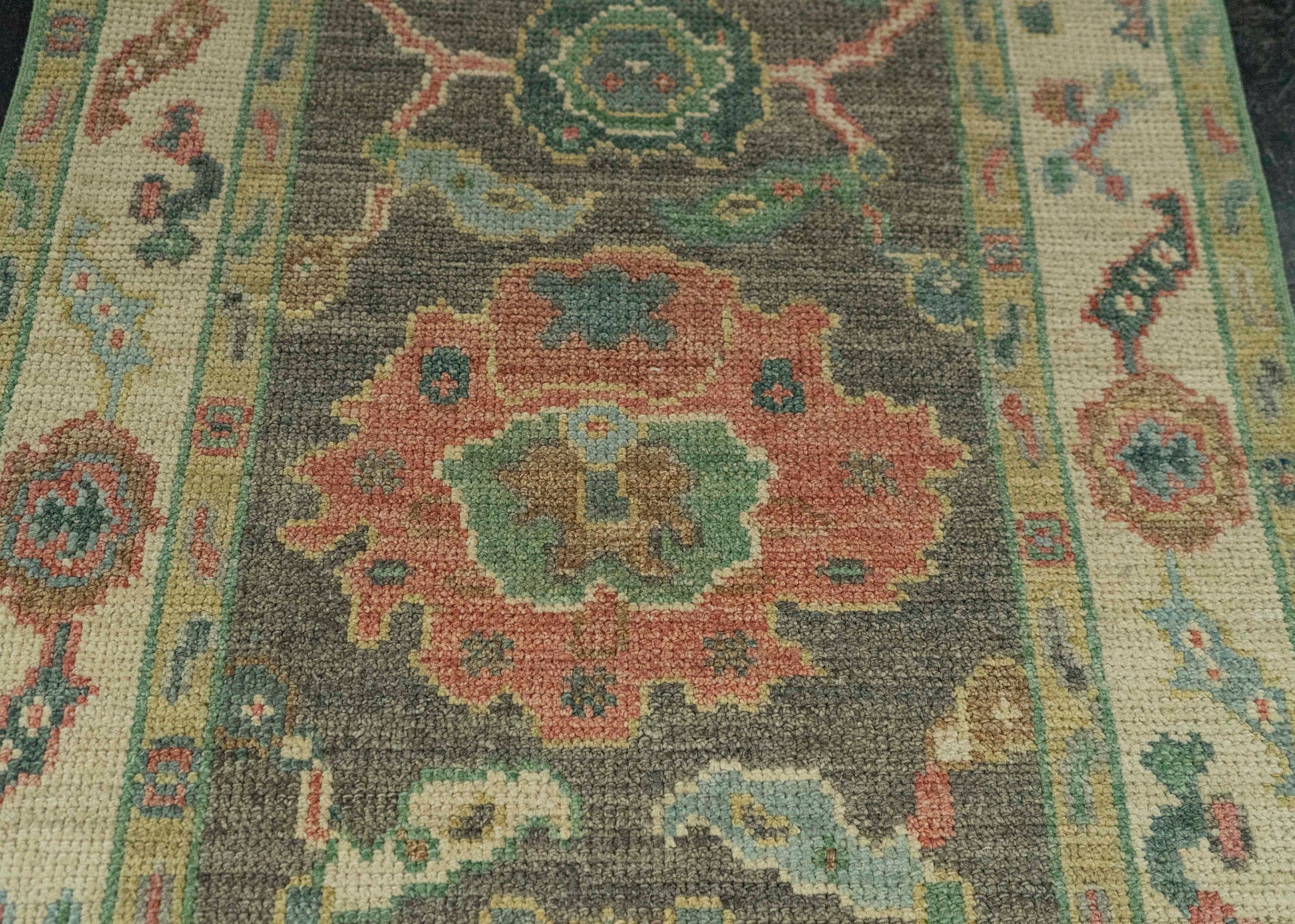 Turkish Oushak Rug 2'6" x 6'4" #20221