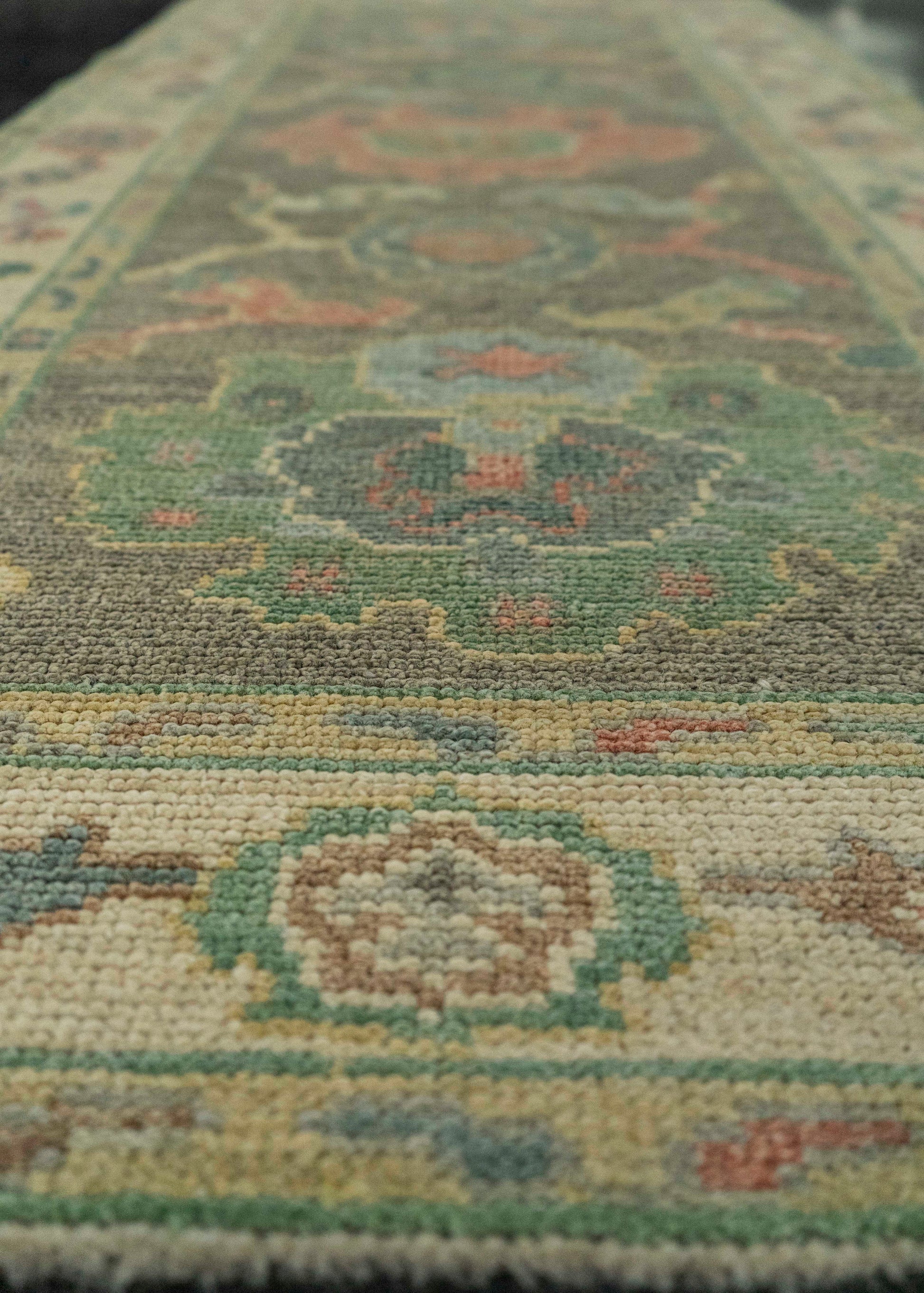 Turkish Oushak Rug 2'6" x 6'4" #20221