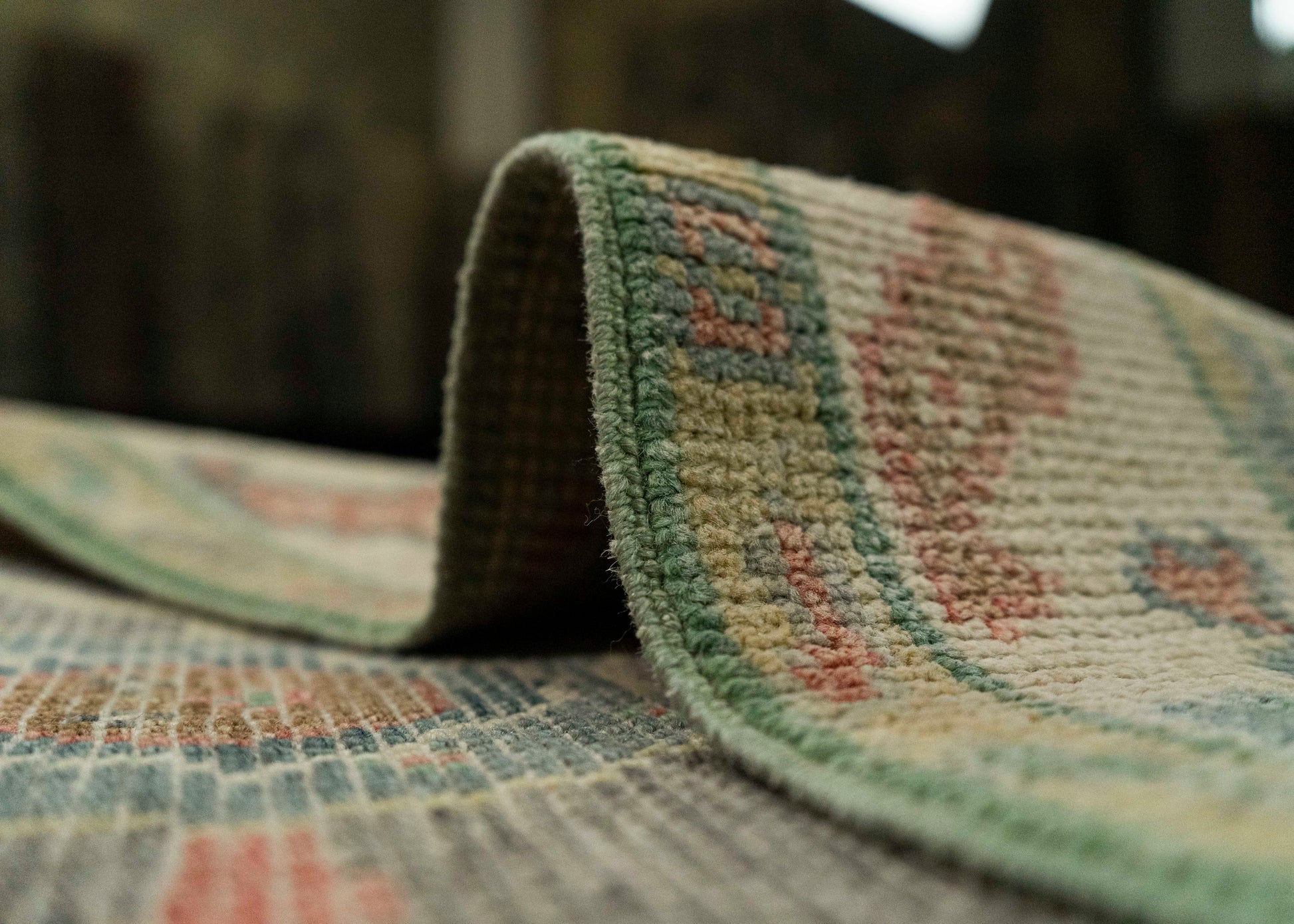 Turkish Oushak Rug 2'6" x 6'4" #20221