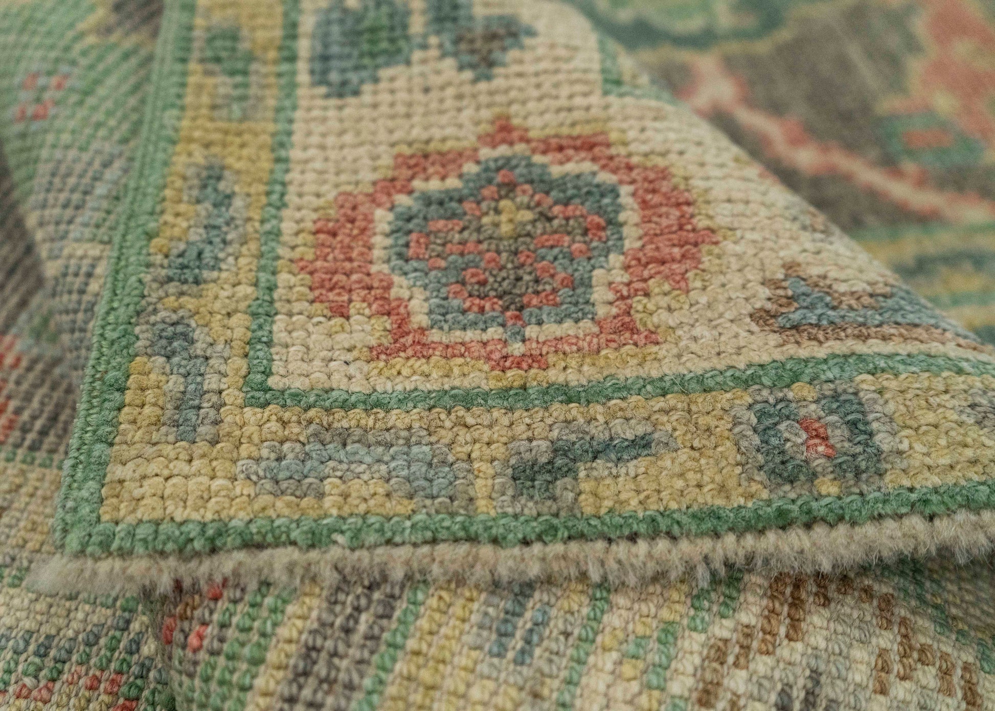 Turkish Oushak Rug 2'6" x 6'4" #20221