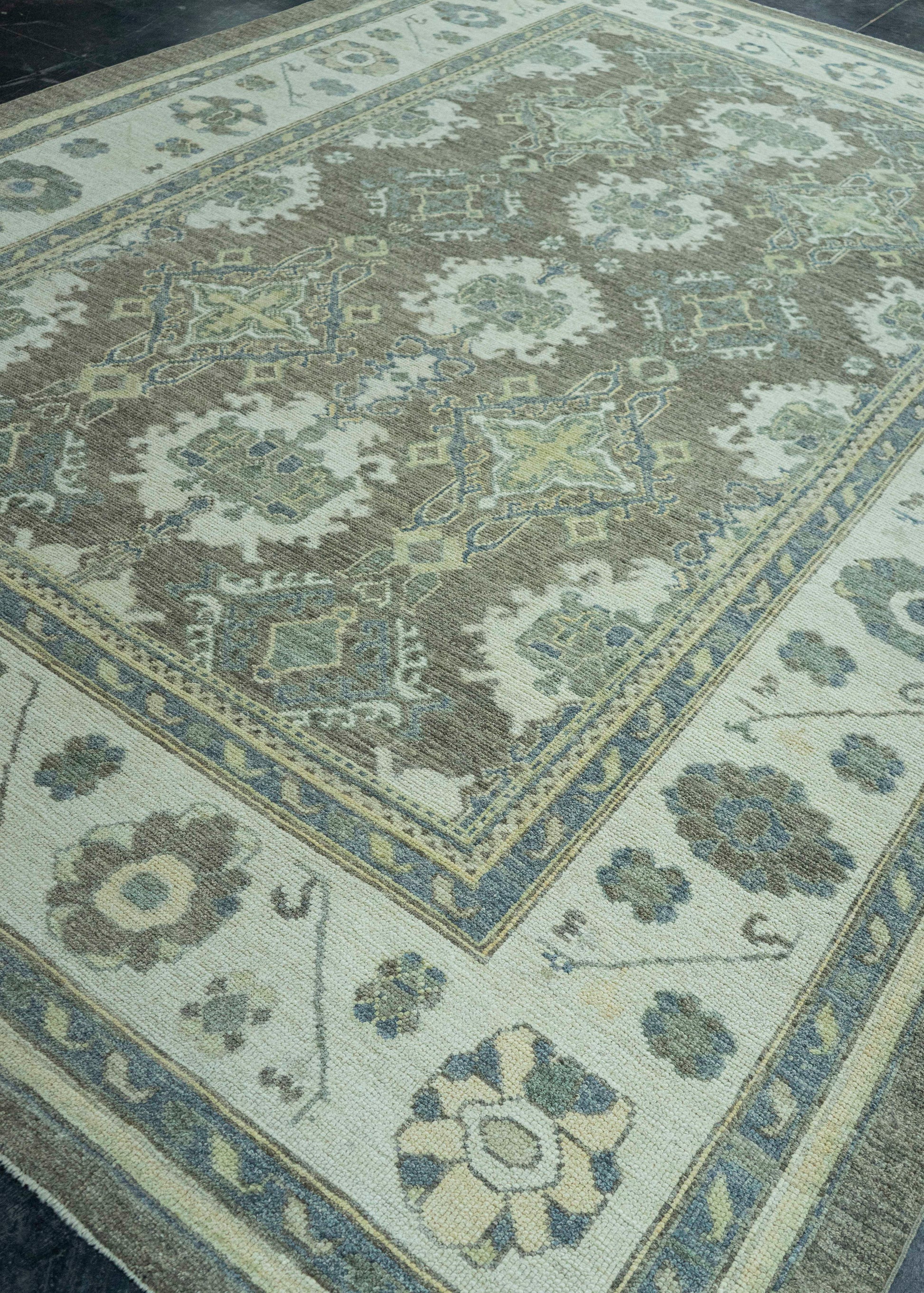 Turkish Oushak Rug 9' x 12'7" #19395