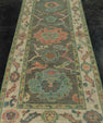 Turkish Oushak Rug 2'7" x 6'4" #20216