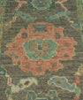 Turkish Oushak Rug 2'7" x 6'4" #20216