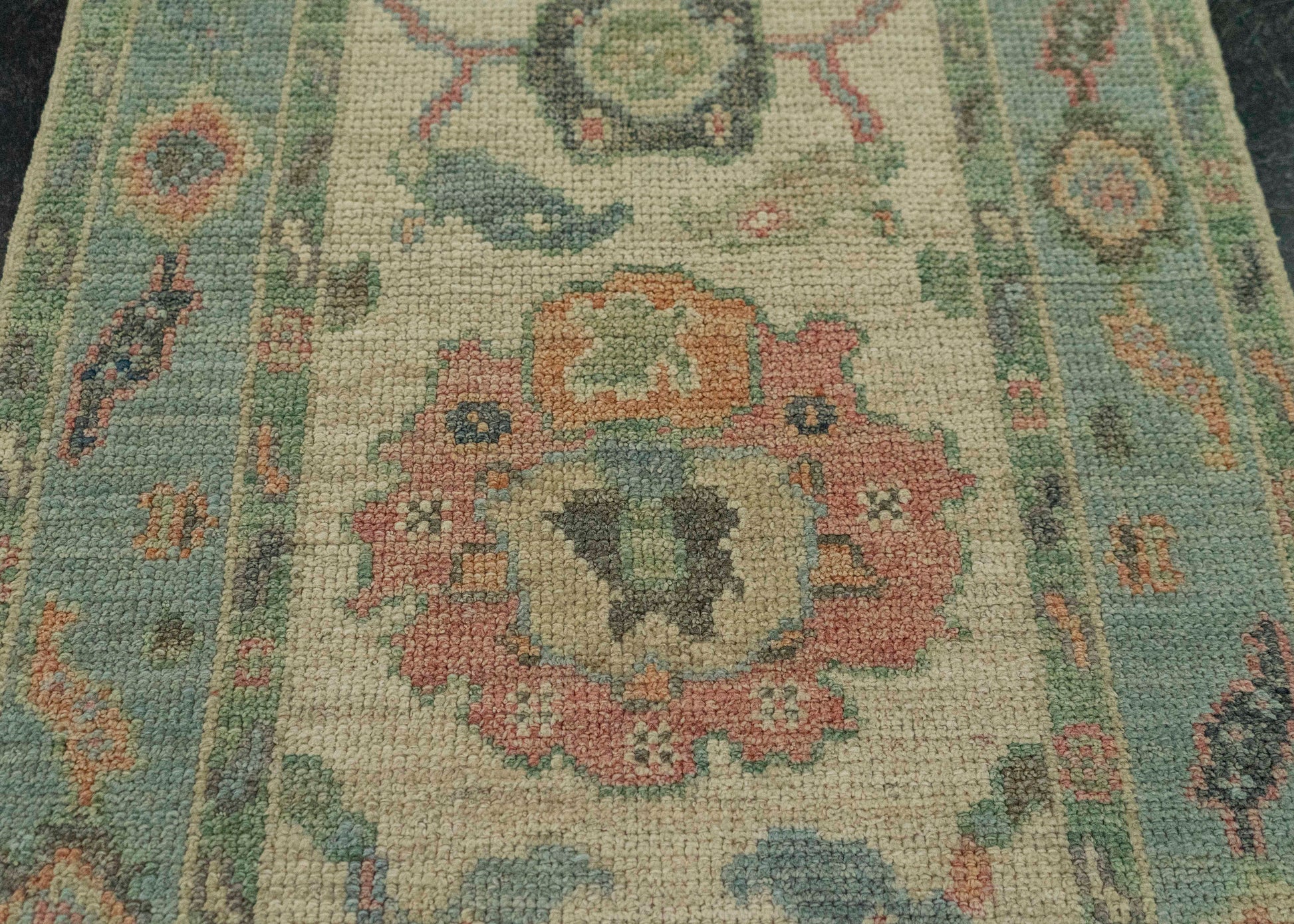 Turkish Oushak Rug 2'3" x 6'1" #20202