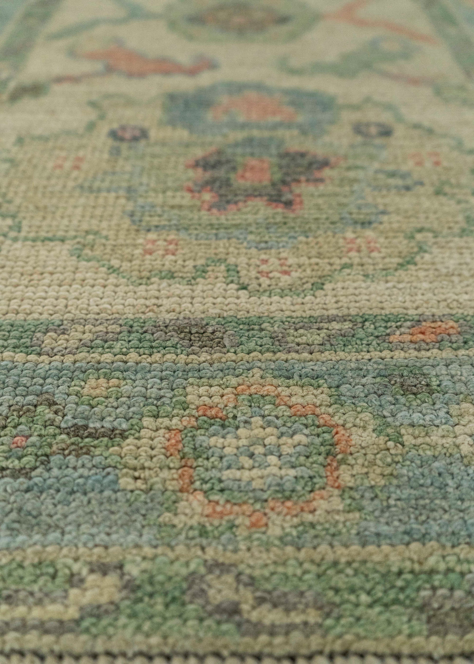 Turkish Oushak Rug 2'3" x 6'1" #20202