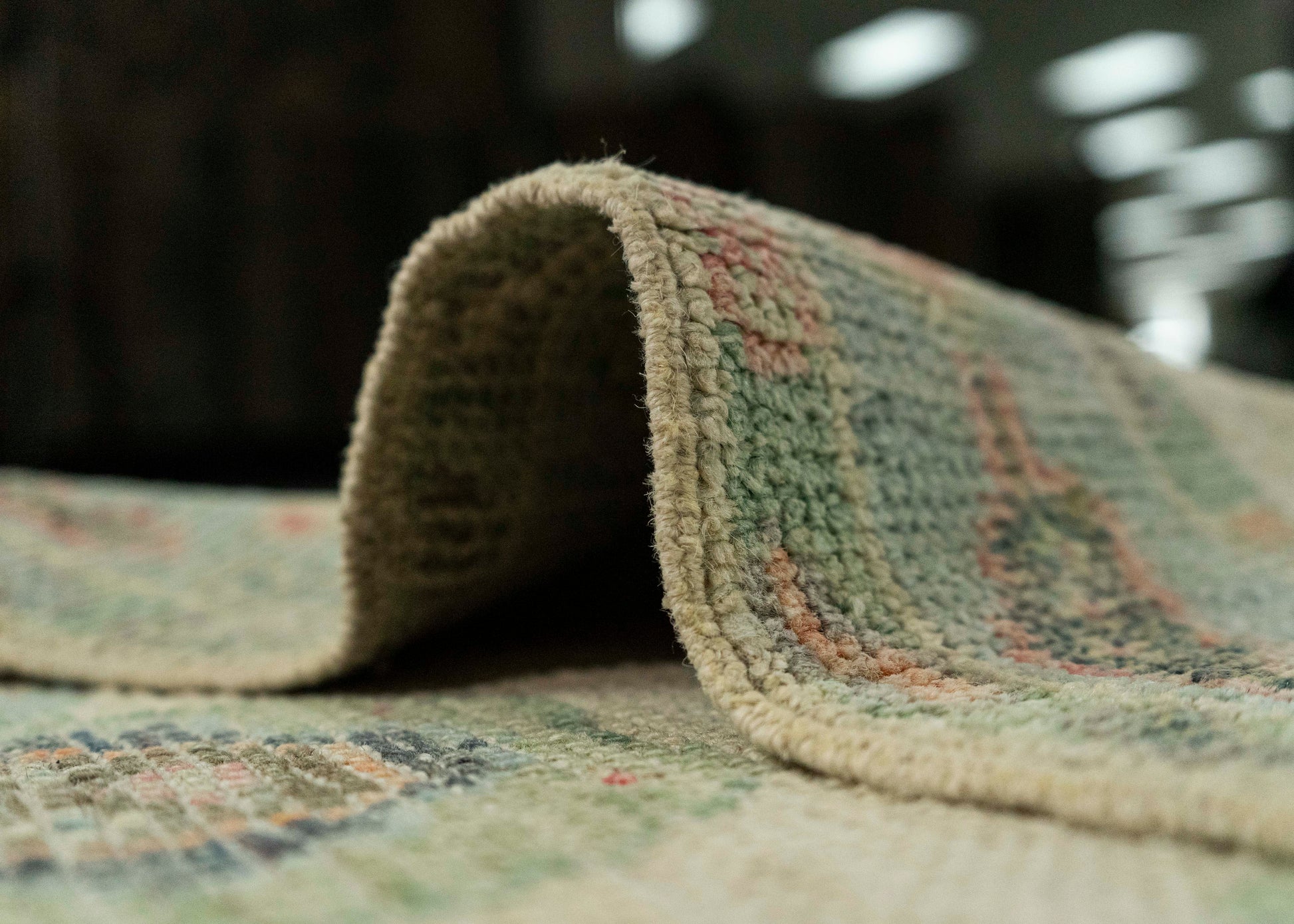 Turkish Oushak Rug 2'3" x 6'1" #20202