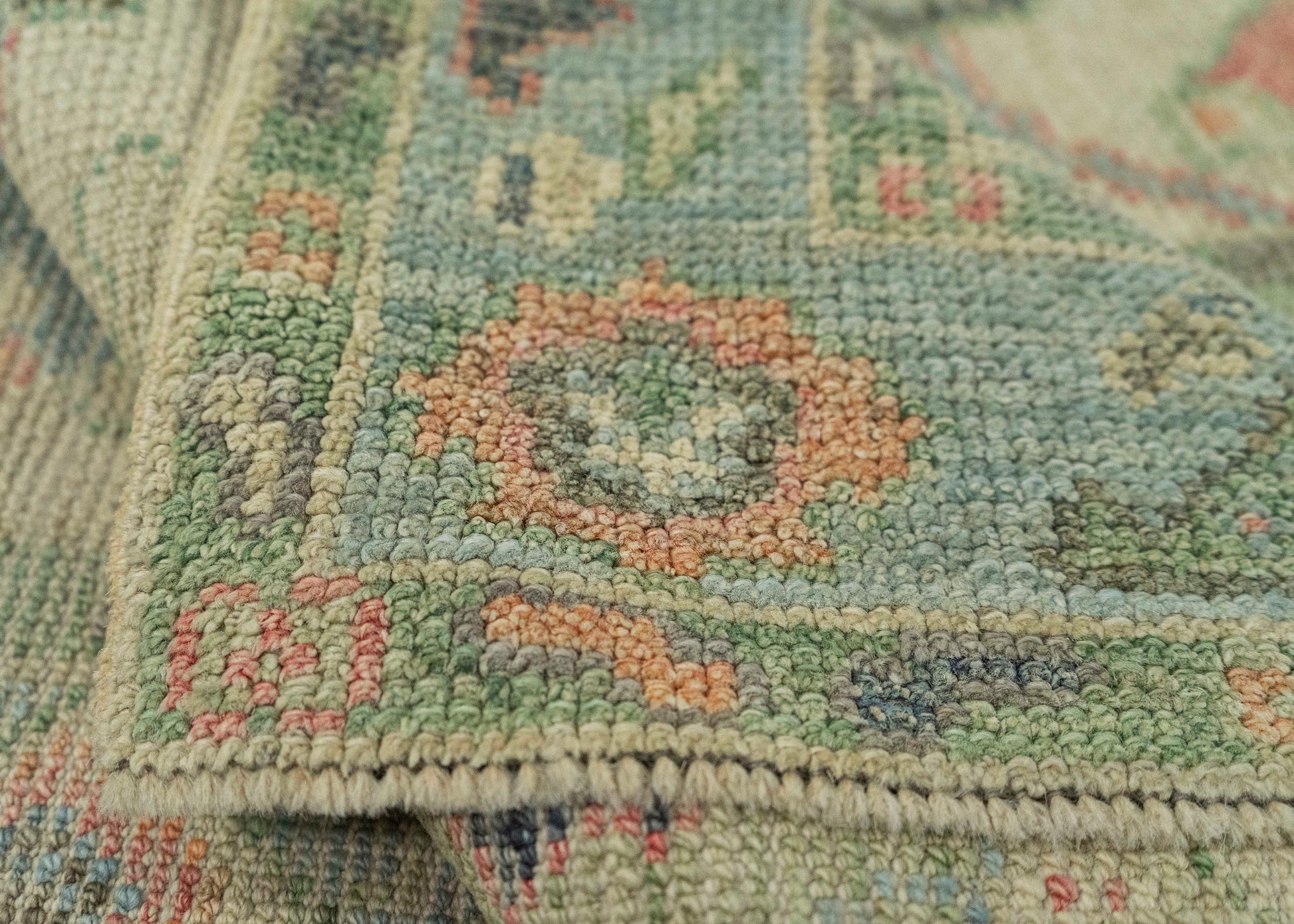 Turkish Oushak Rug 2'3" x 6'1" #20202