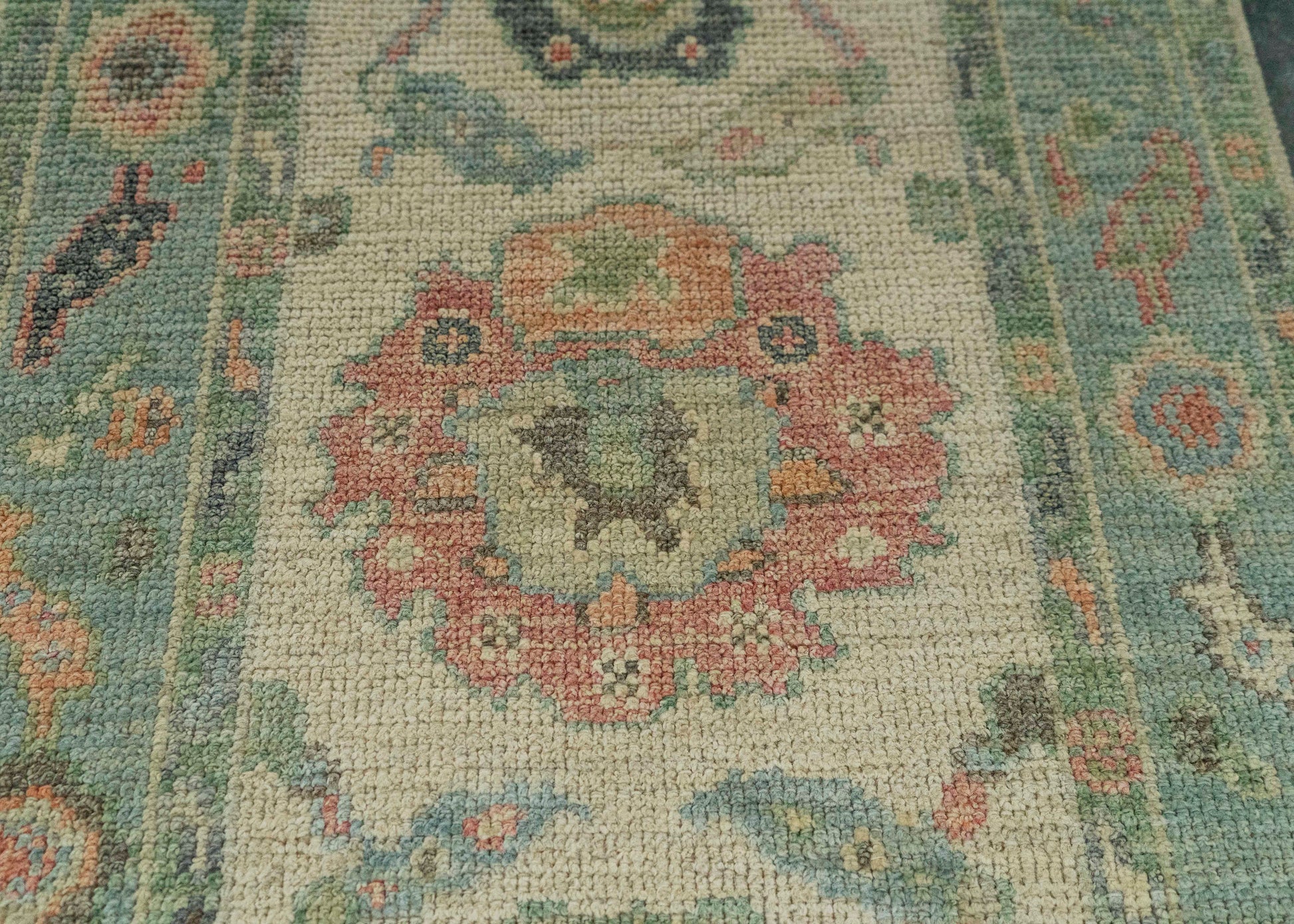 Turkish Oushak Rug 2'2" x 7'11" #20212