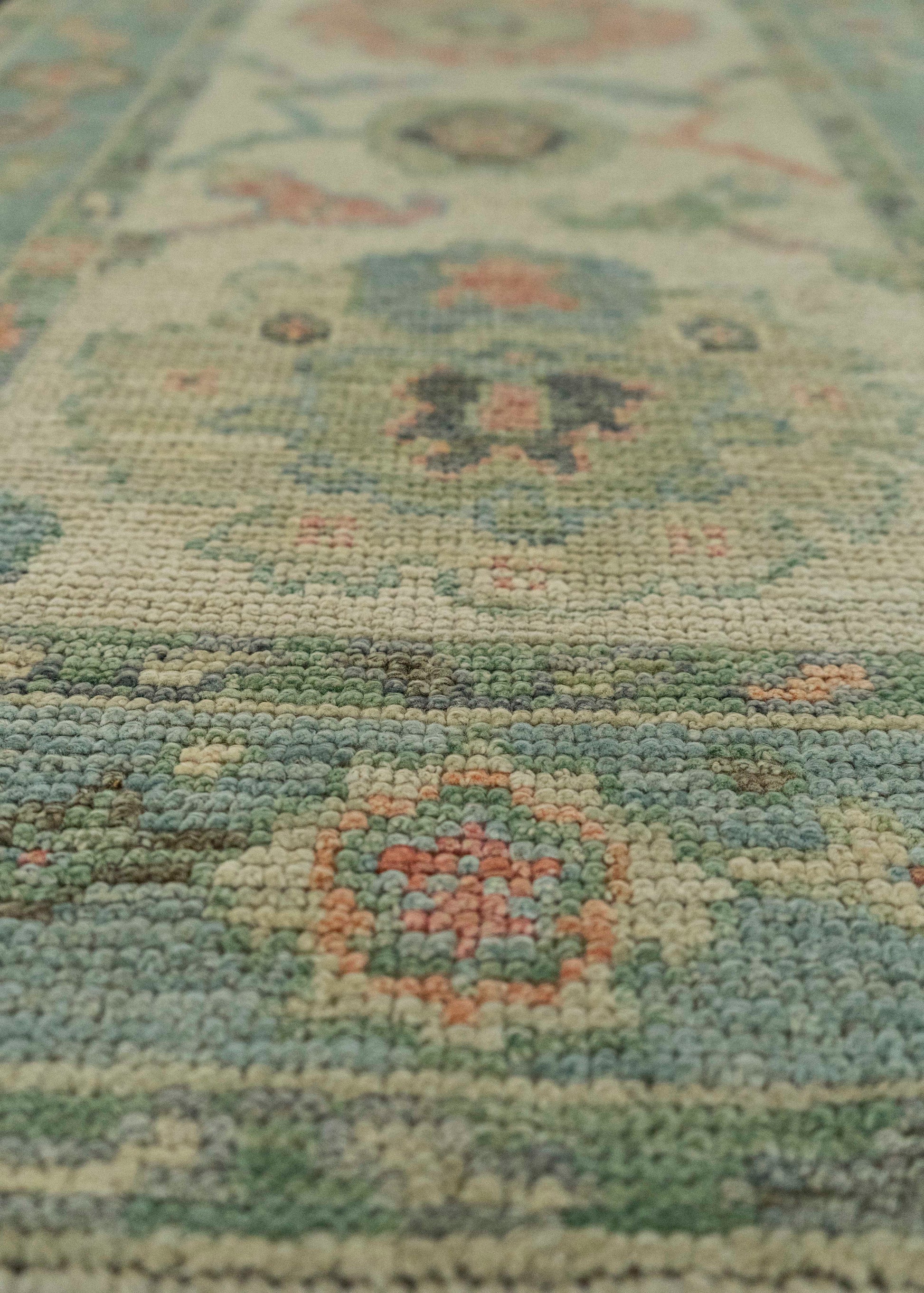 Turkish Oushak Rug 2'2" x 7'11" #20212