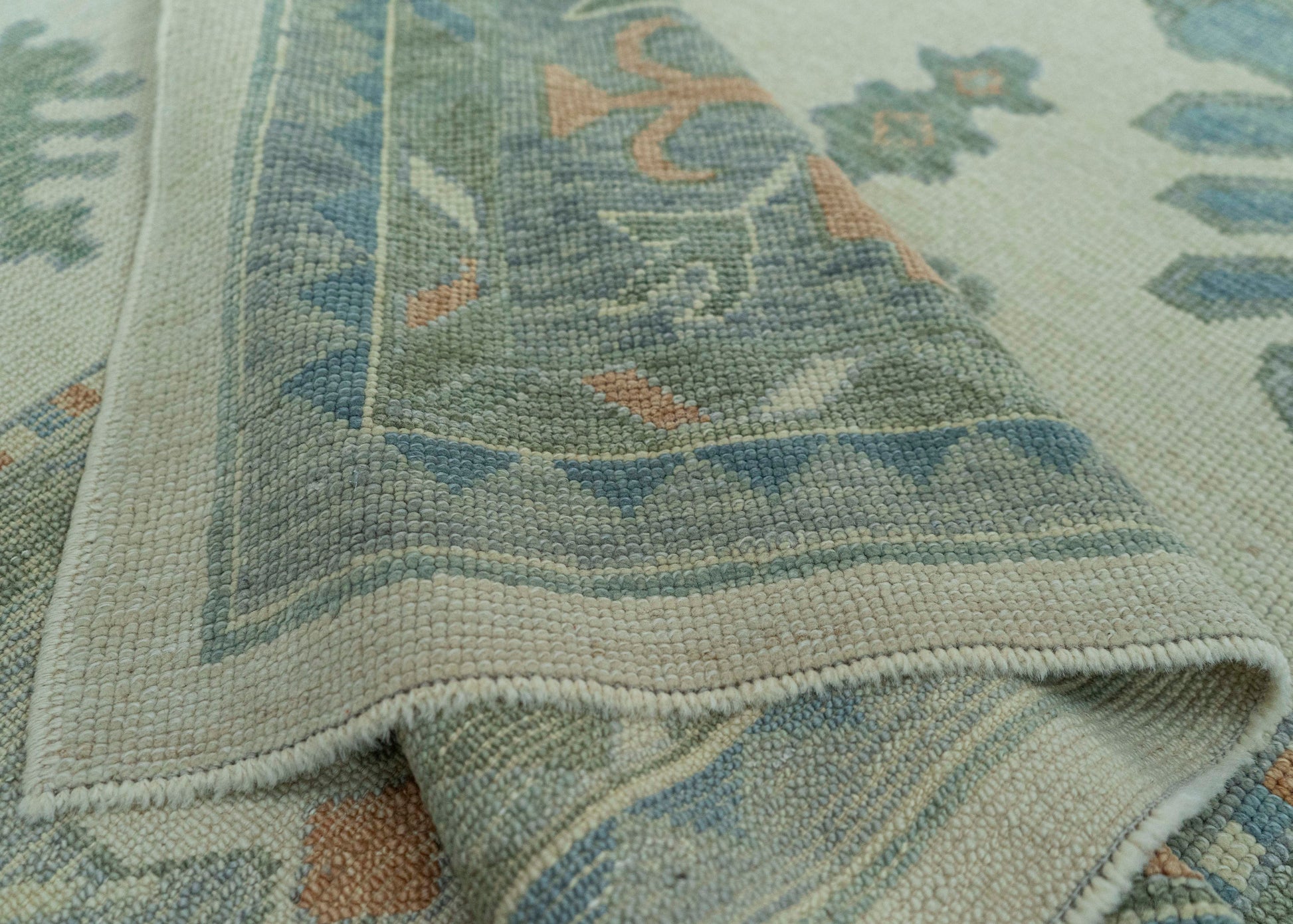Turkish Oushak Rug 9' x 12'8" #19231