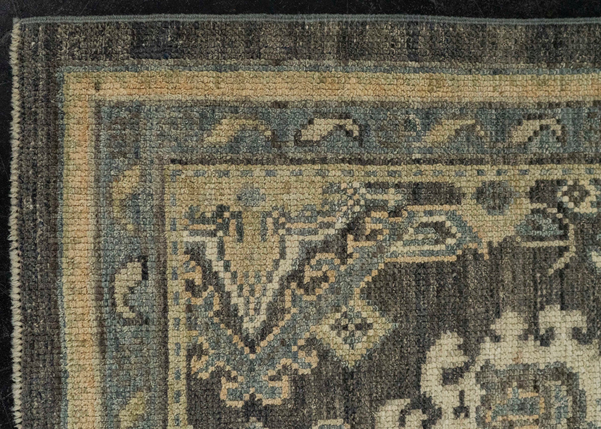 Turkish Oushak Rug 2'10" x 6'10" #20203