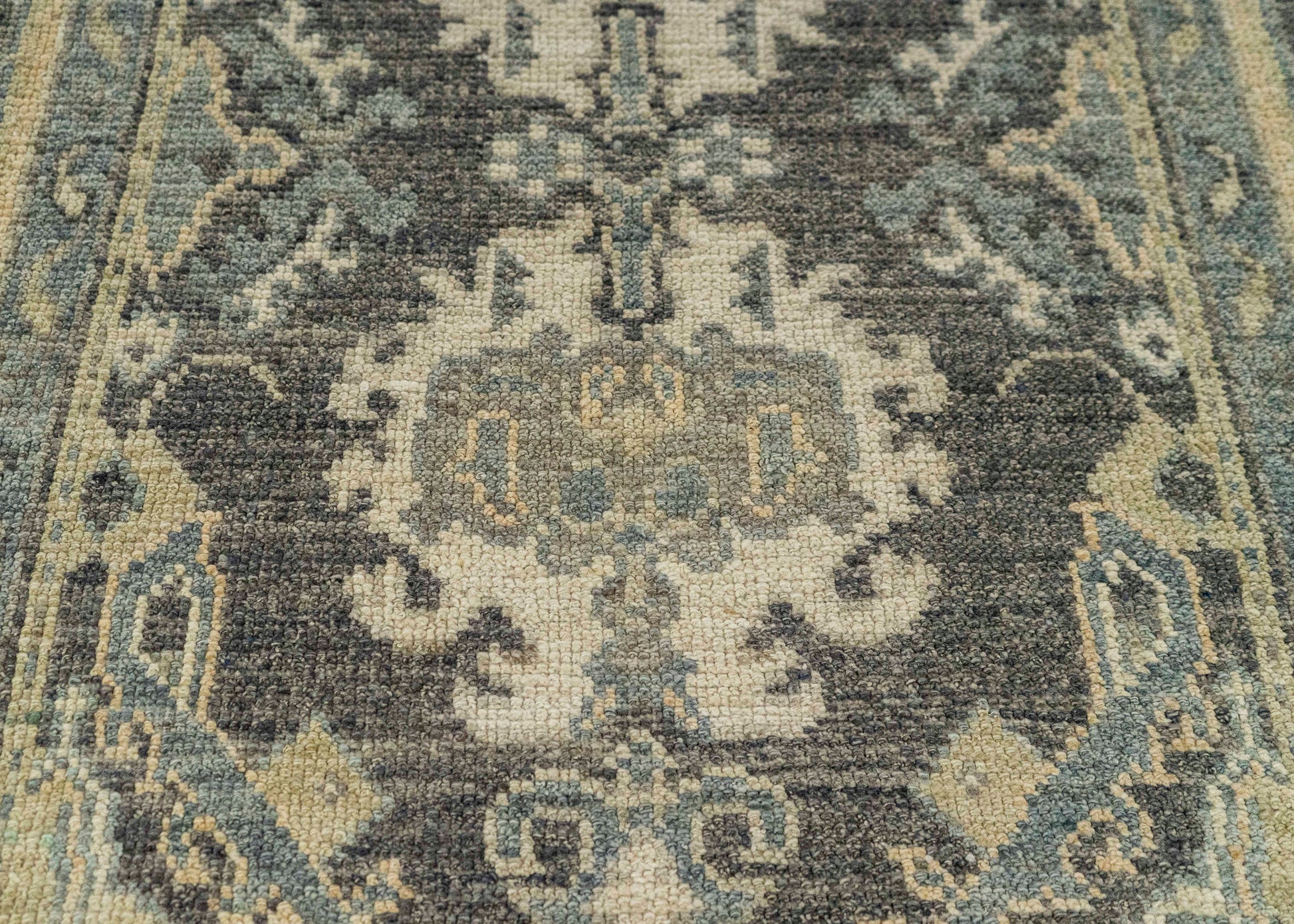 Turkish Oushak Rug 2'9" x 8'7" #20229