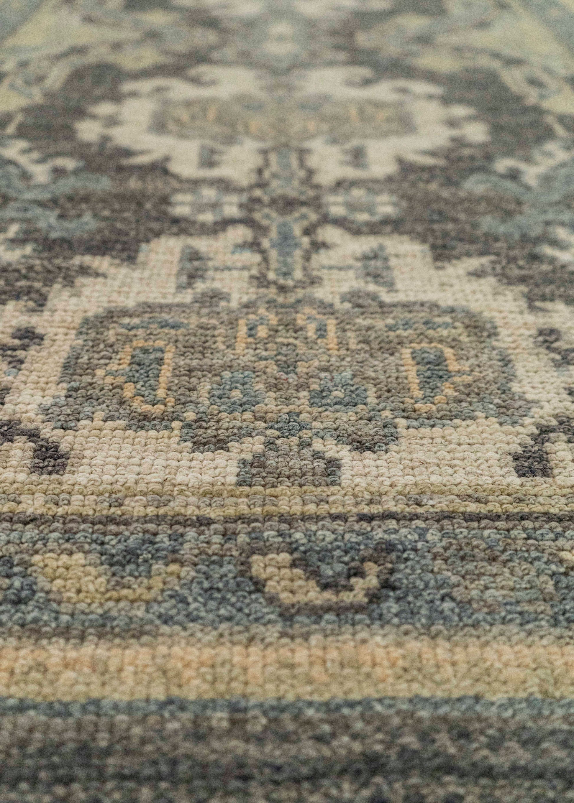 Turkish Oushak Rug 2'9" x 8'7" #20229