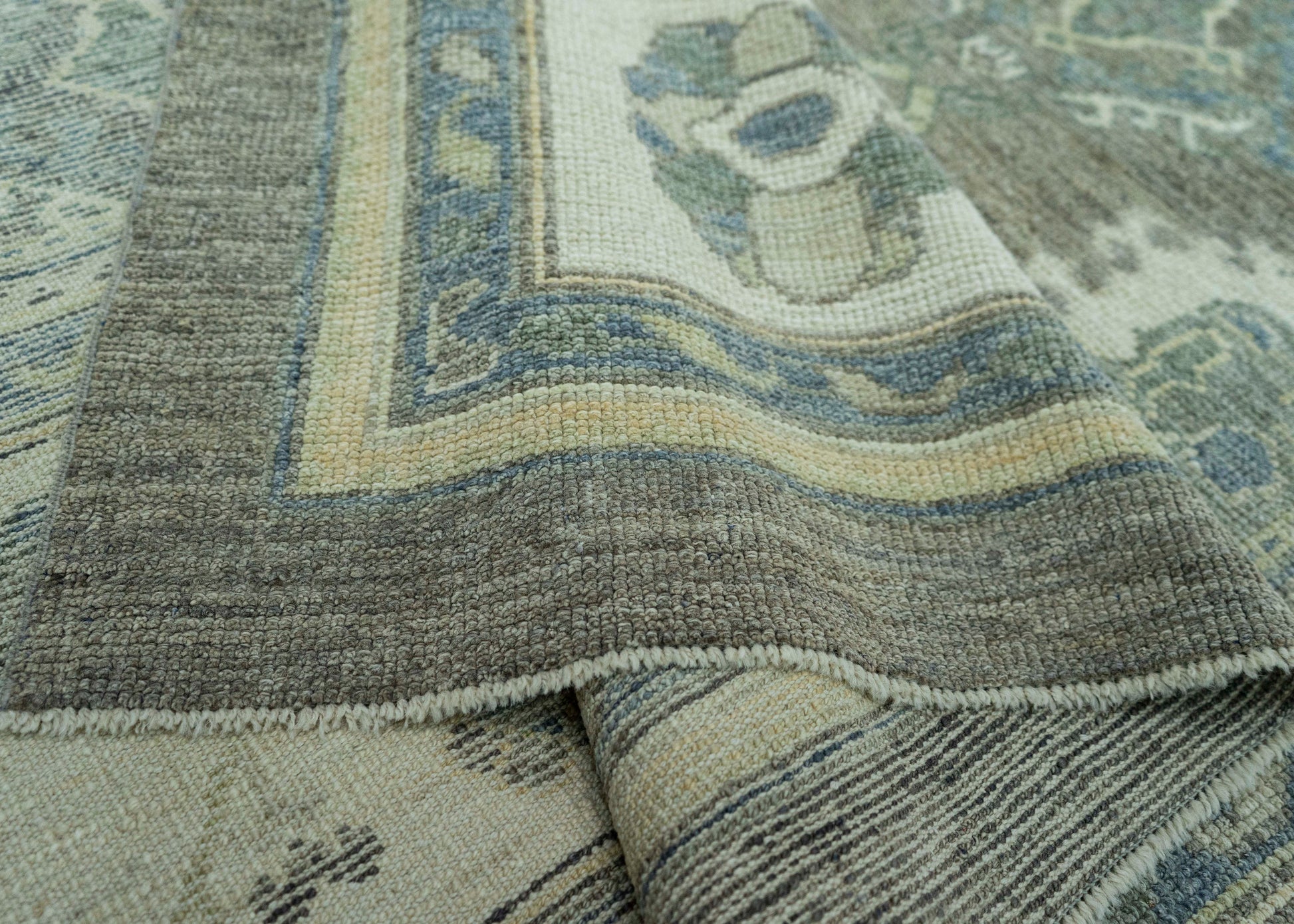 Turkish Oushak Rug 9'2" x 12'6" #19364