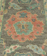 Turkish Oushak Rug 2'3" x 7'8" #20230