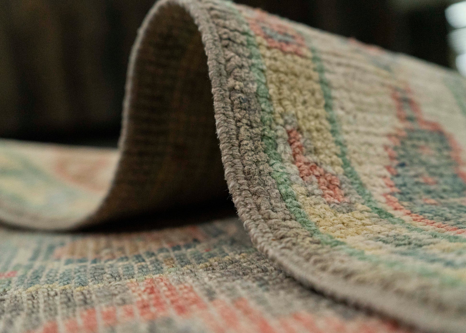 Turkish Oushak Rug 2'3" x 7'8" #20230