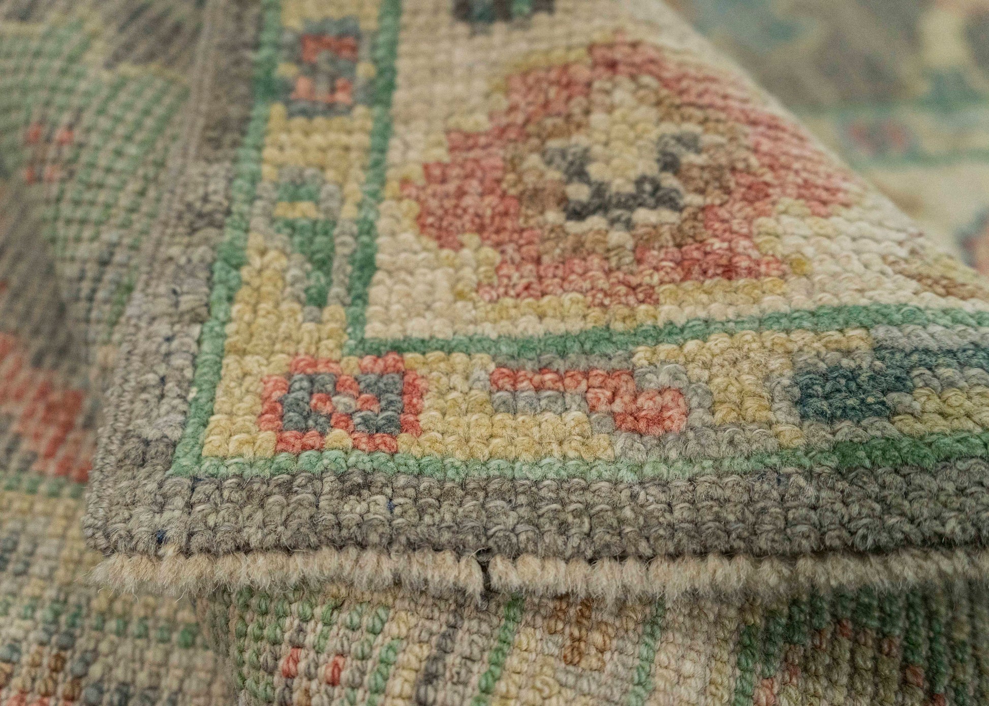 Turkish Oushak Rug 2'3" x 7'8" #20230