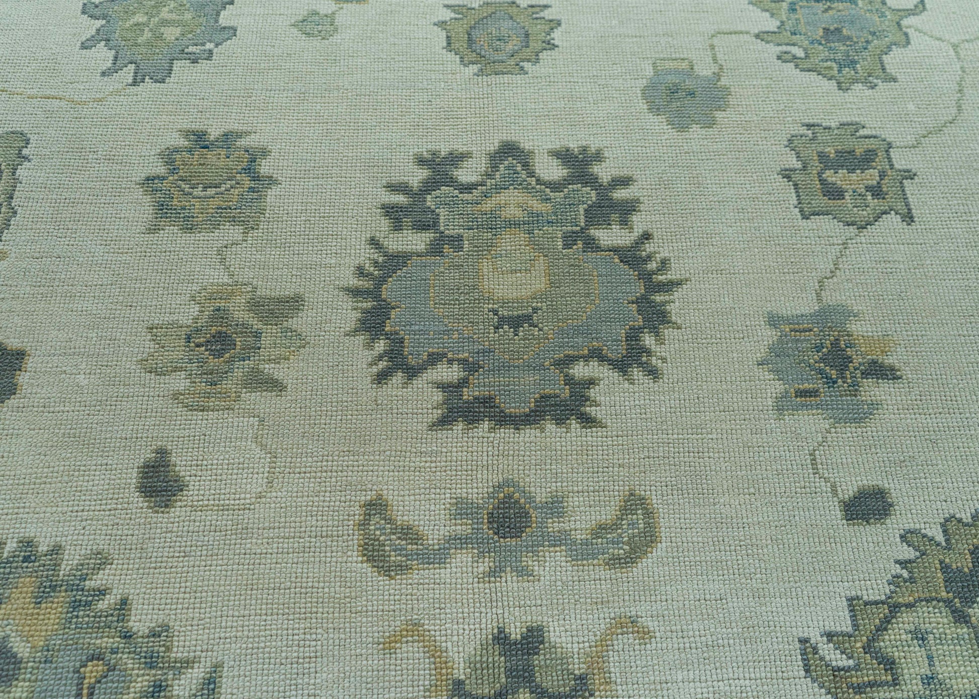 Turkish Oushak Rug 8'10" x 11'4" #19142