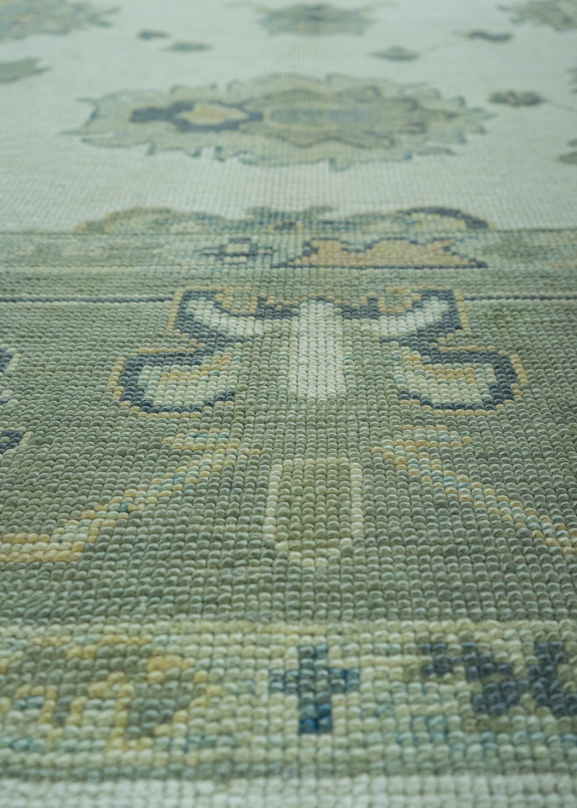 Turkish Oushak Rug 8'10" x 11'4" #19142