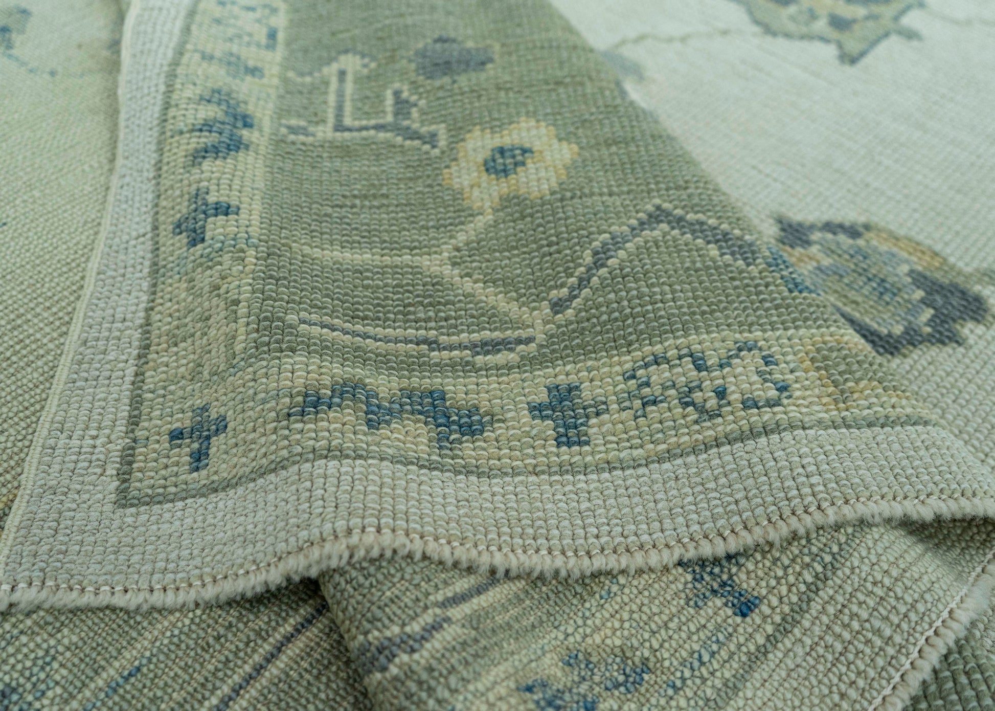 Turkish Oushak Rug 8'10" x 11'4" #19142