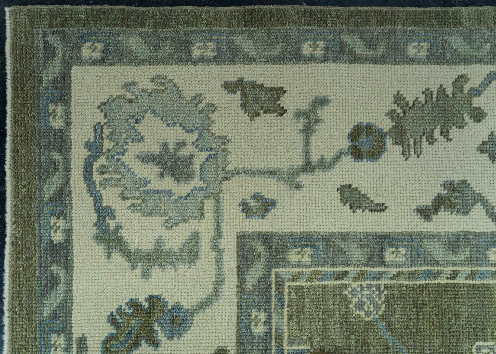 Turkish Oushak Rug 8'10" x 11'6" #19081