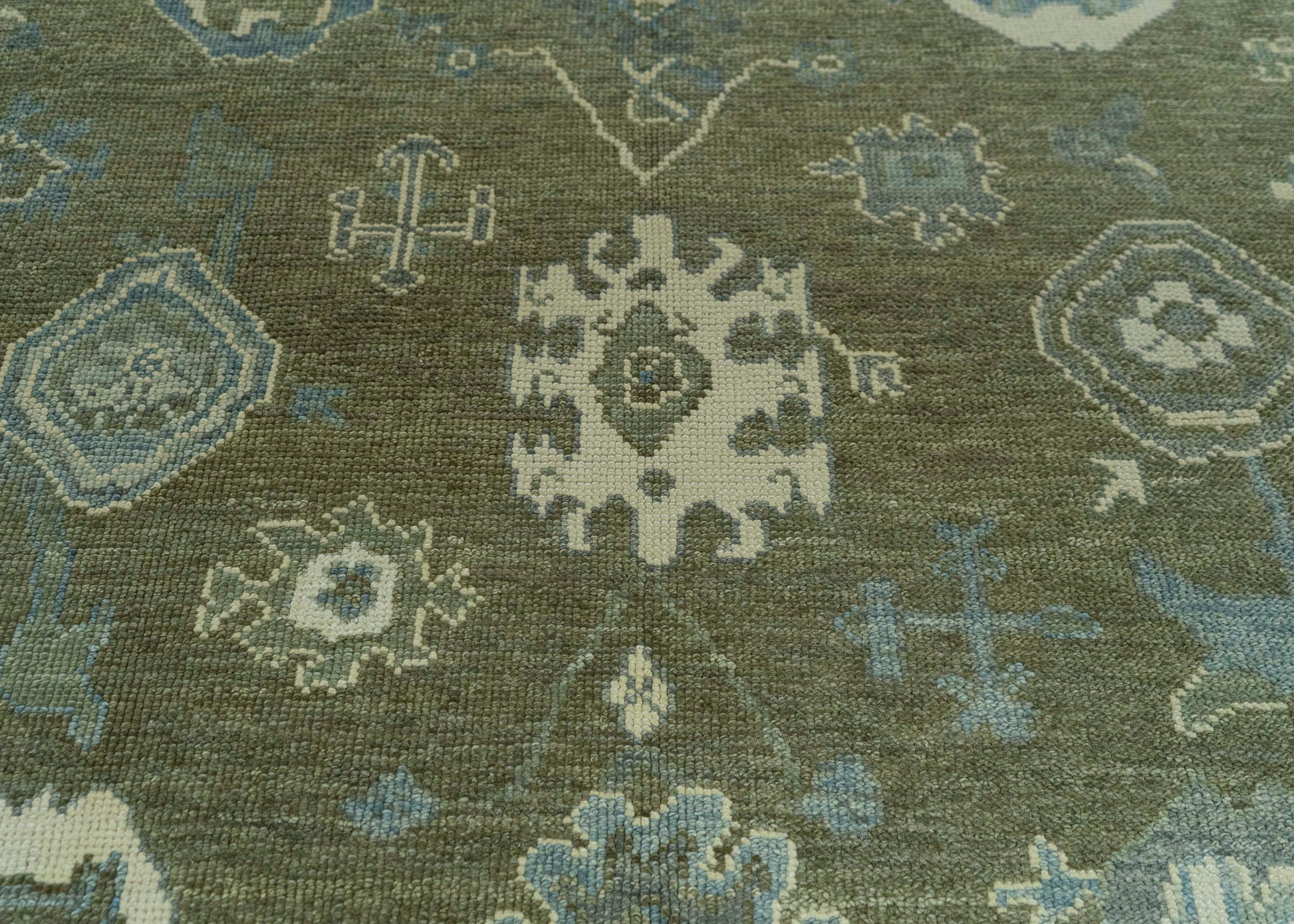 Turkish Oushak Rug 8'10" x 11'6" #19081