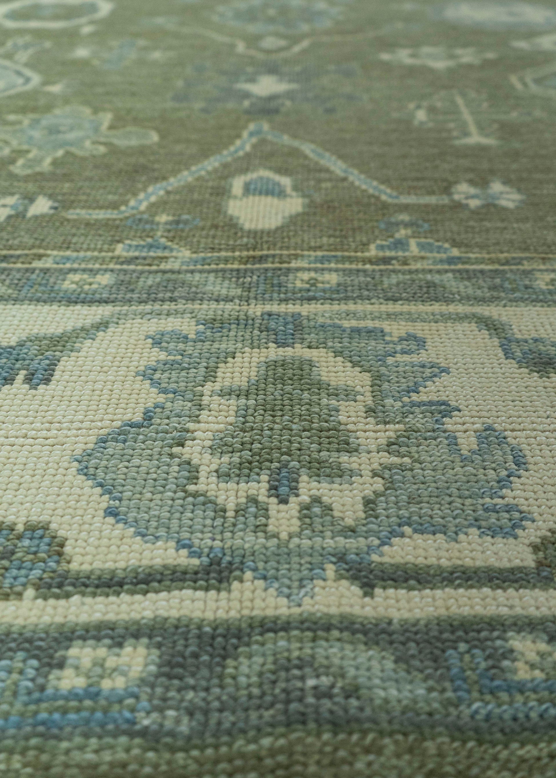 Turkish Oushak Rug 8'10" x 11'6" #19081