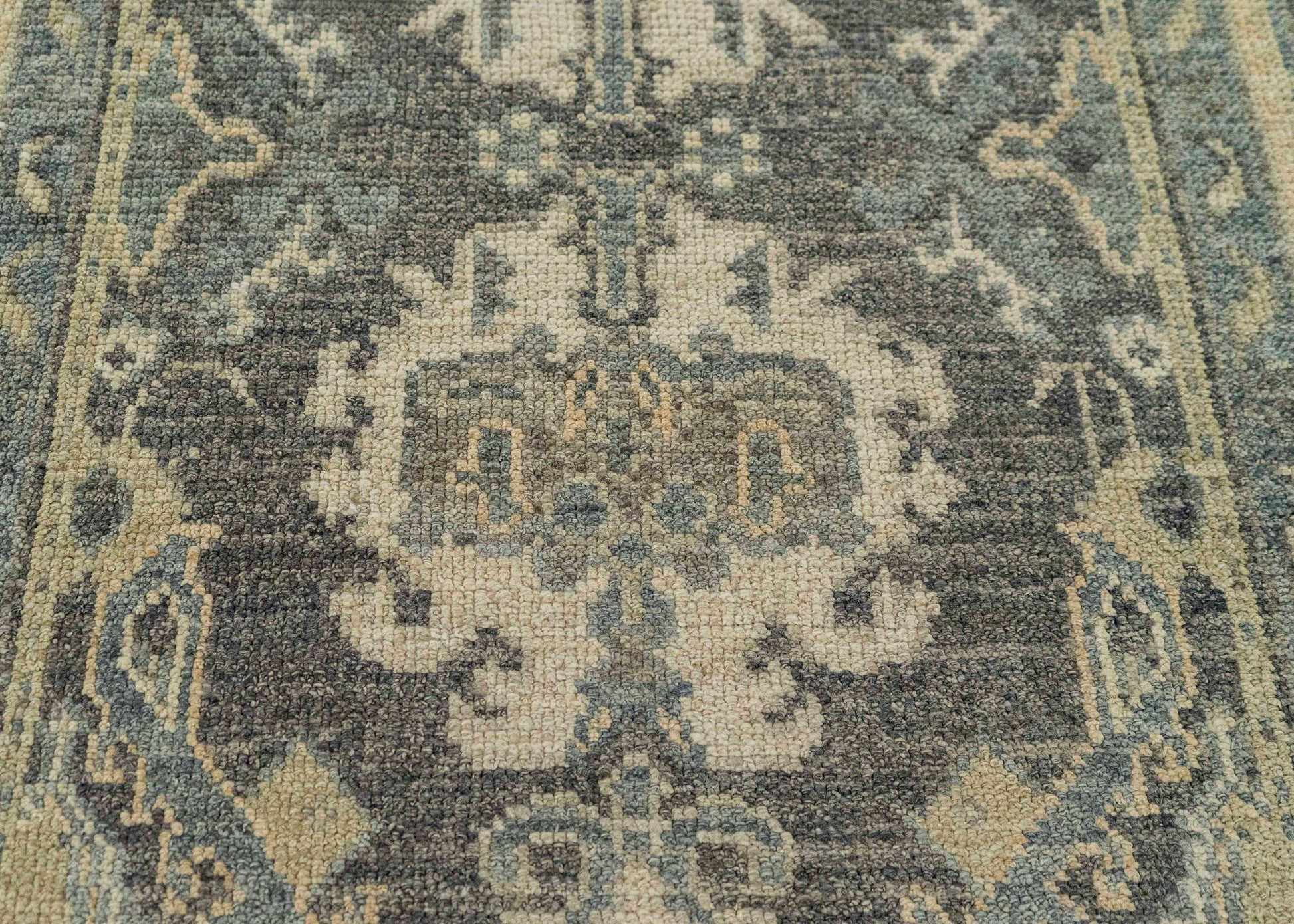 Turkish Oushak Rug 2'10" x 8'7" #20205