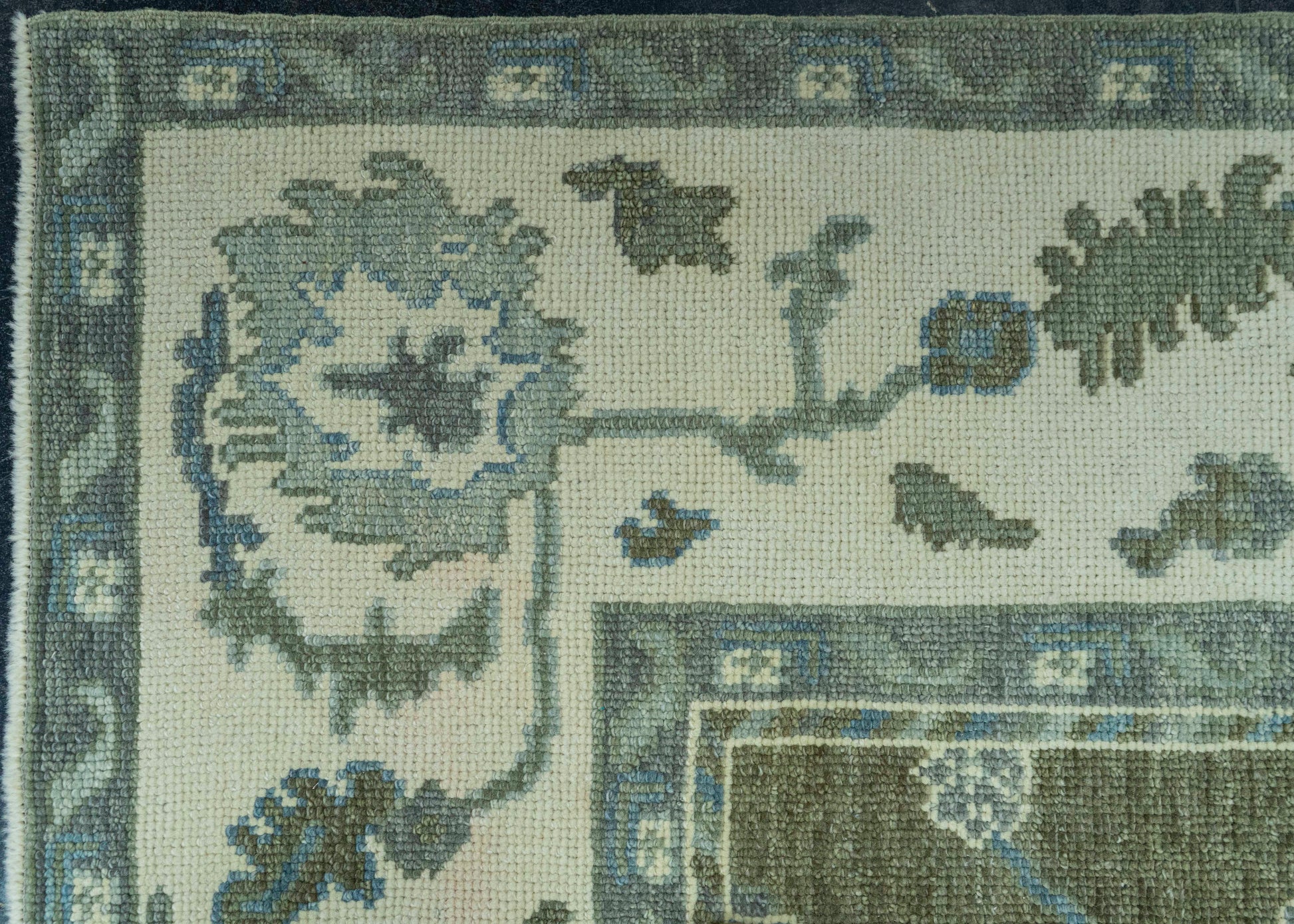 Turkish Oushak Rug 8'7" x 11'5" #19211