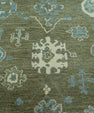 Turkish Oushak Rug 8'7" x 11'5" #19211