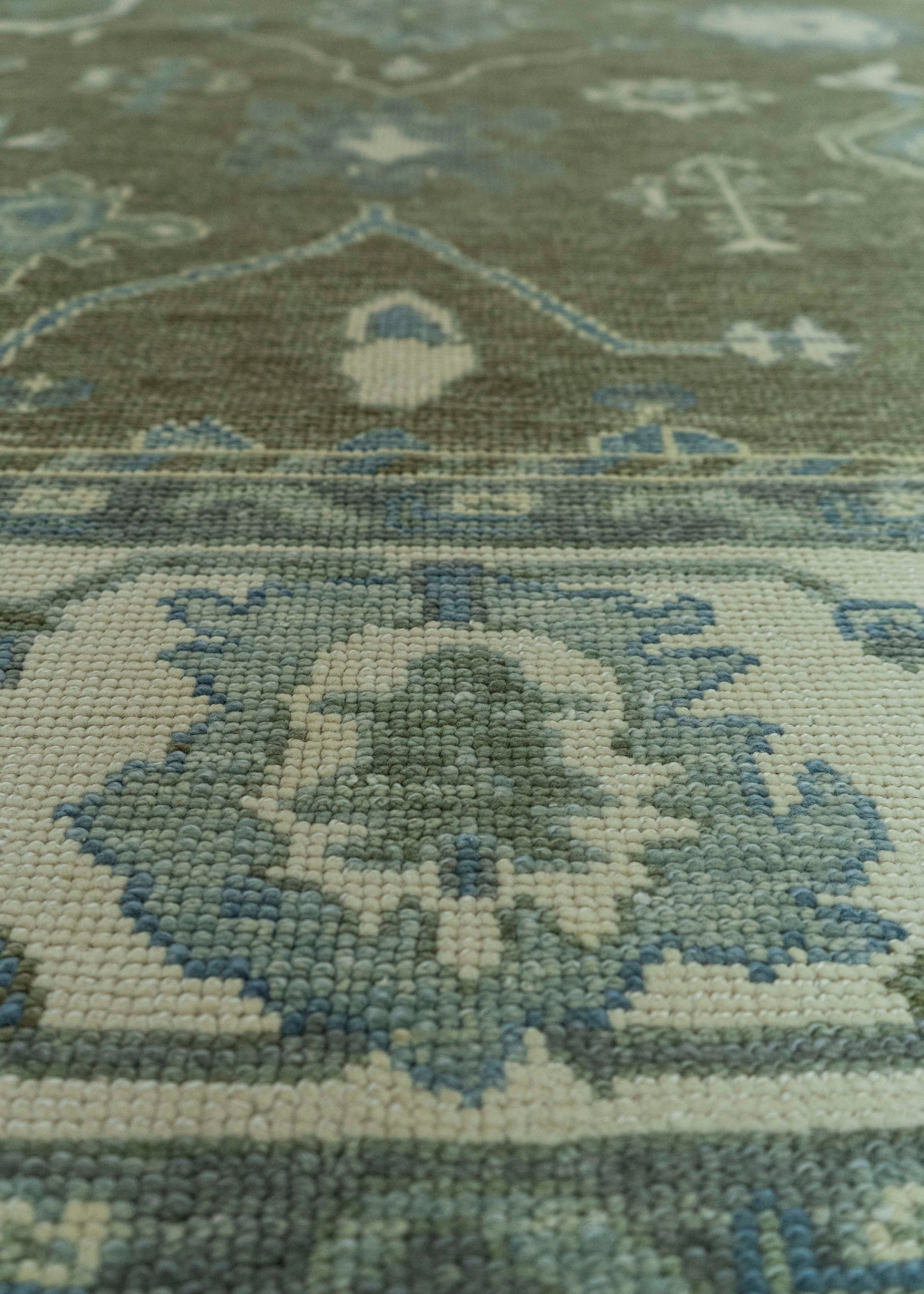 Turkish Oushak Rug 8'7" x 11'5" #19211