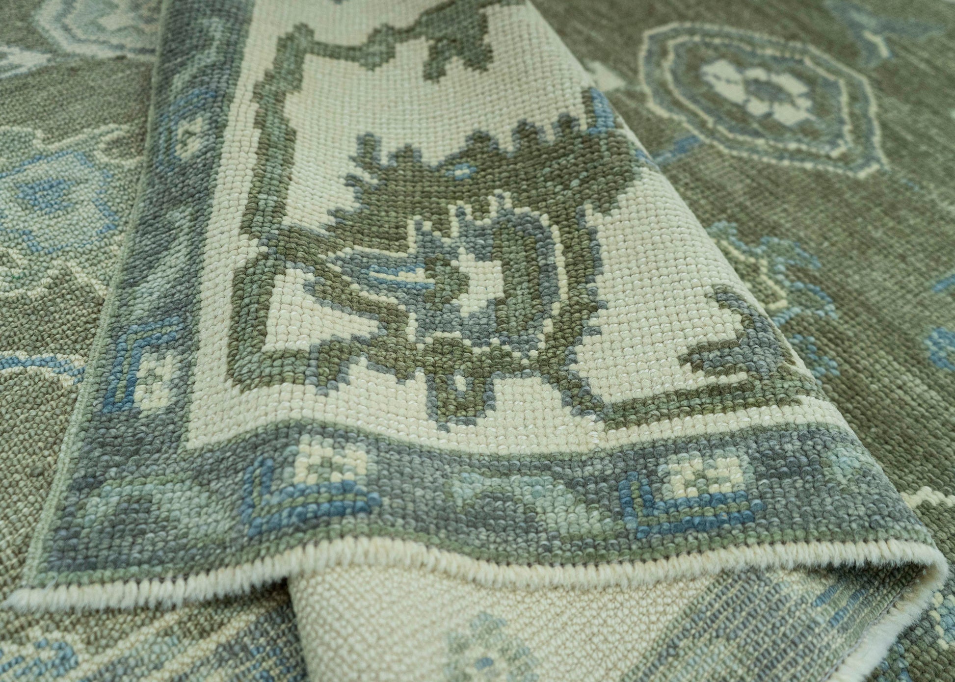 Turkish Oushak Rug 8'7" x 11'5" #19211