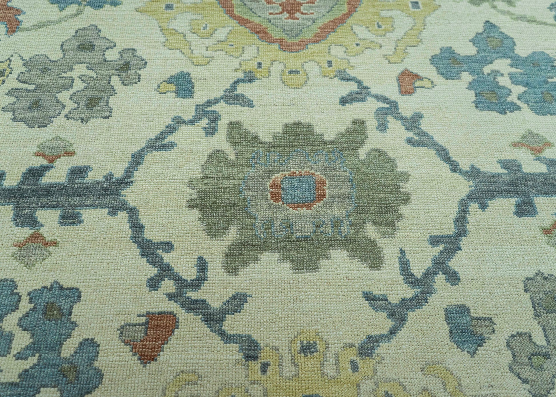 Turkish Oushak Rug 9'5" x 12'7" #20144