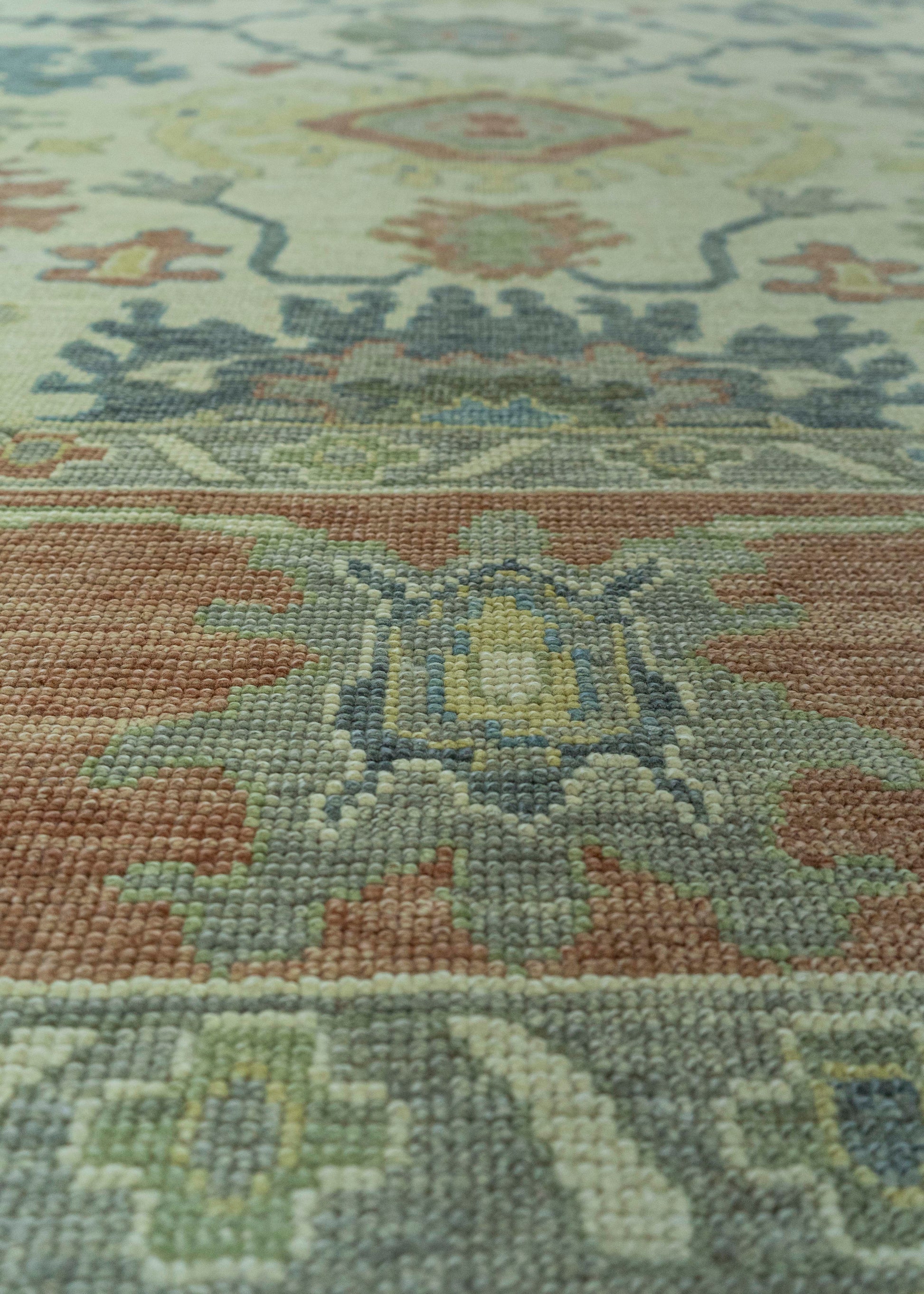 Turkish Oushak Rug 9'5" x 12'7" #20144