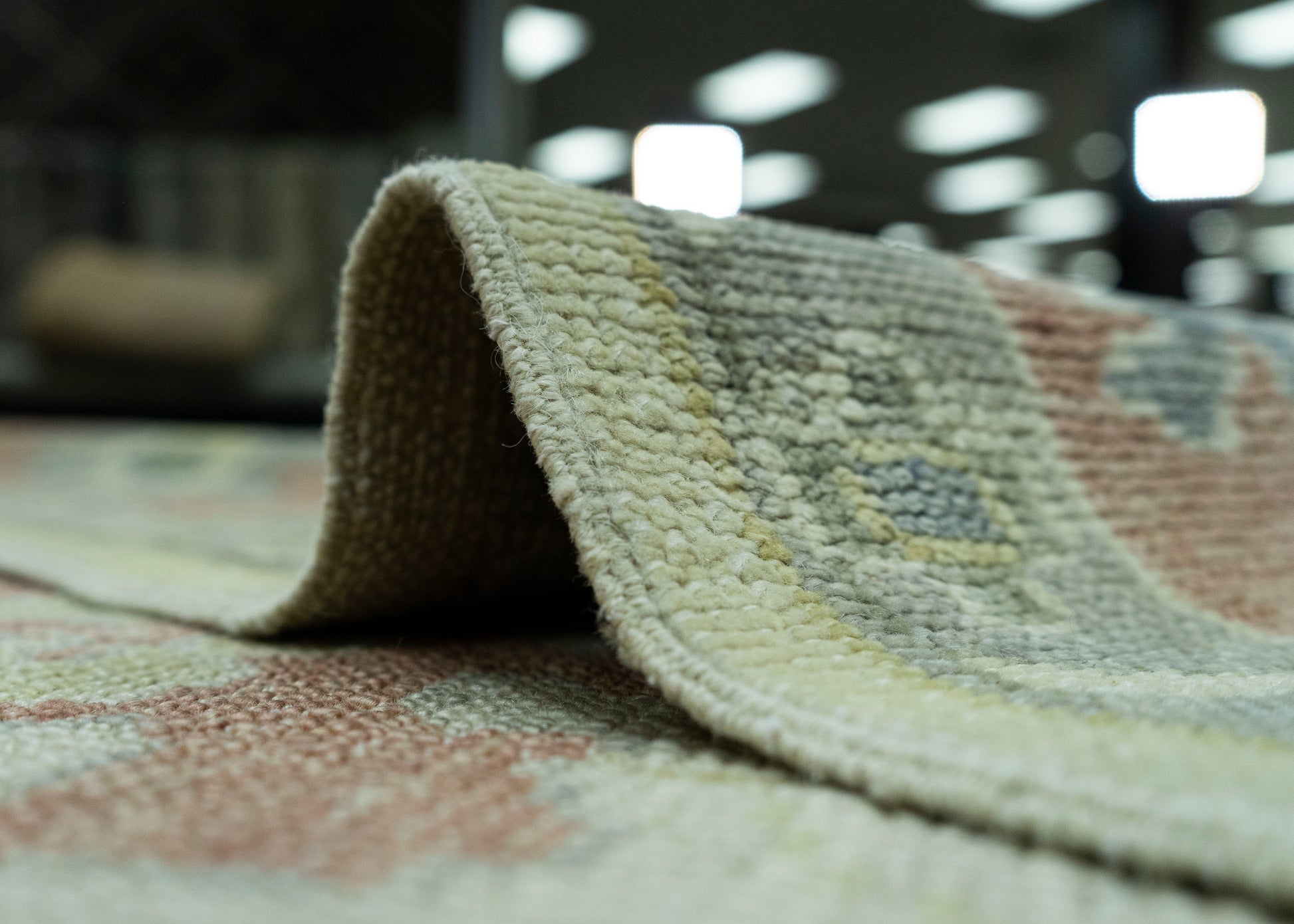 Turkish Oushak Rug 9'5" x 12'7" #20144