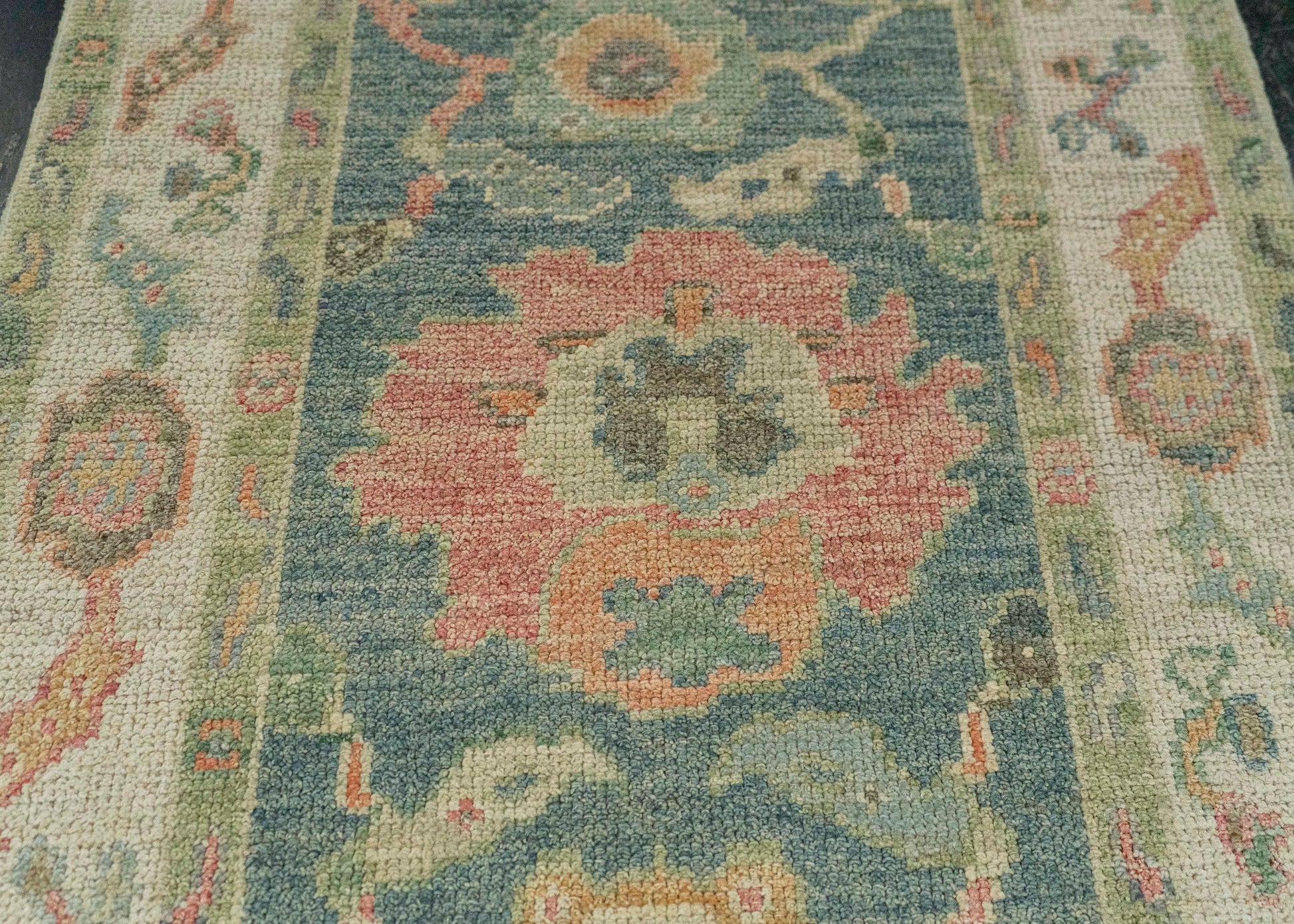 Turkish Oushak Rug 2'6" x 6'5" #20217