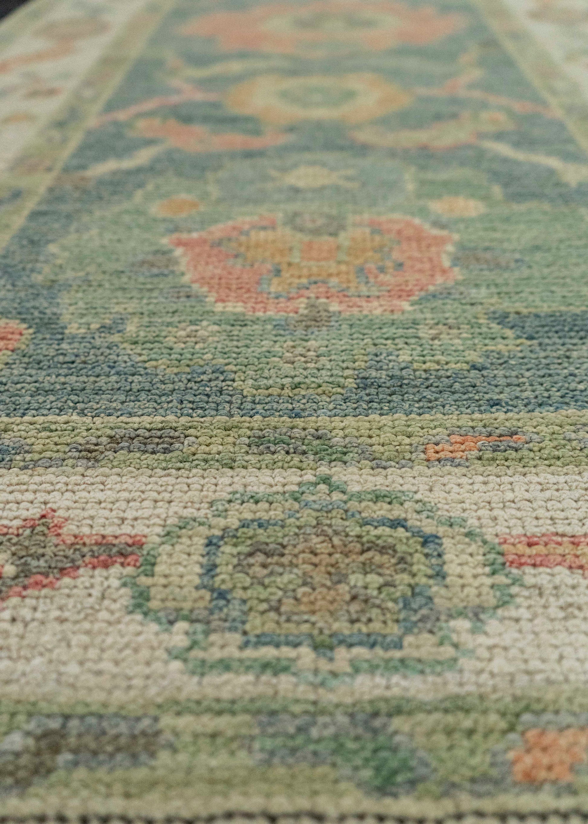 Turkish Oushak Rug 2'6" x 6'5" #20217