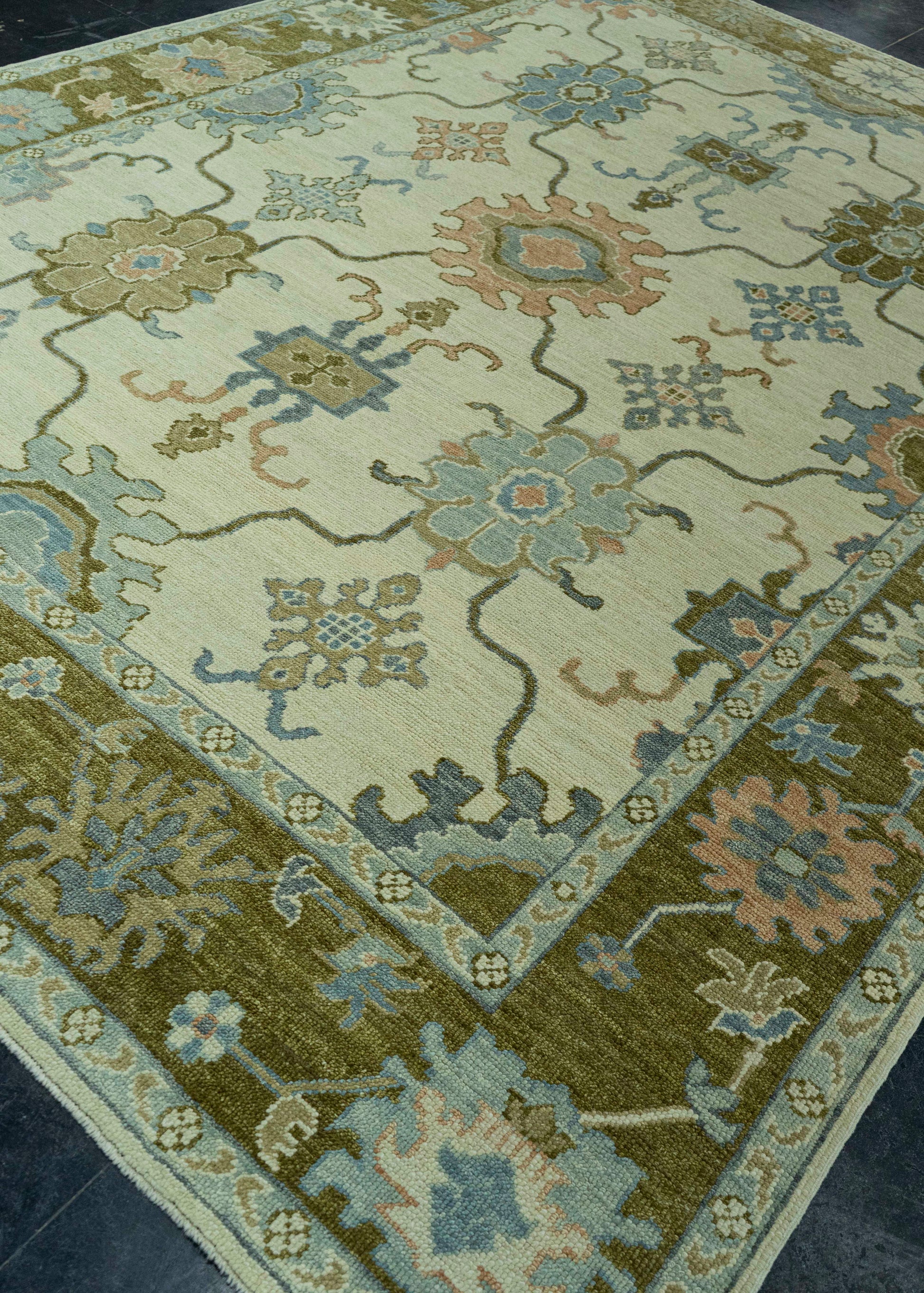 Turkish Oushak Rug 9' x 12'3" #20133