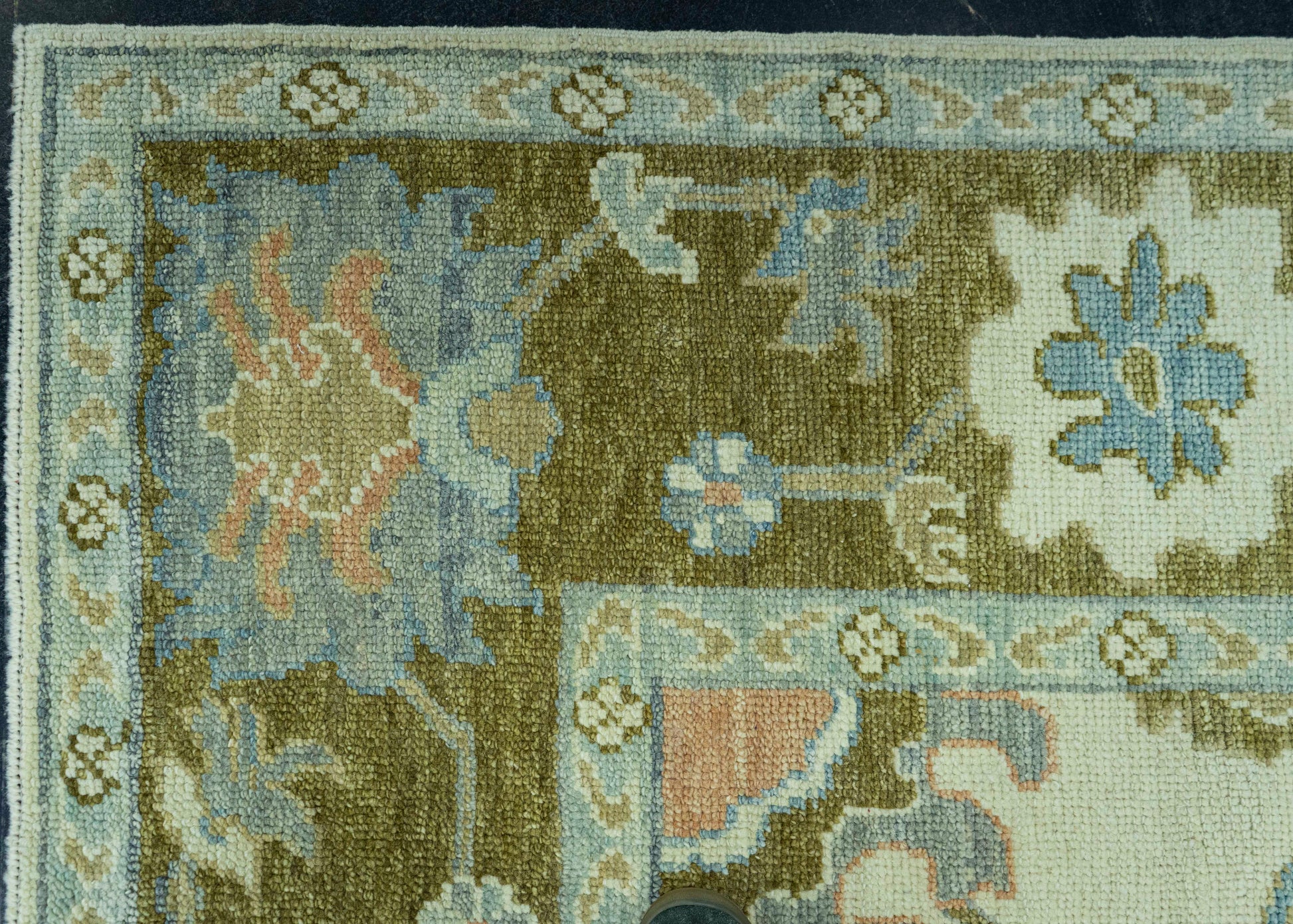 Turkish Oushak Rug 9' x 12'3" #20133