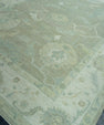 Turkish Oushak Rug 9'2" x 12'4" #19424