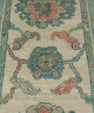 Turkish Oushak Rug 2'3" x 10'2" #20208