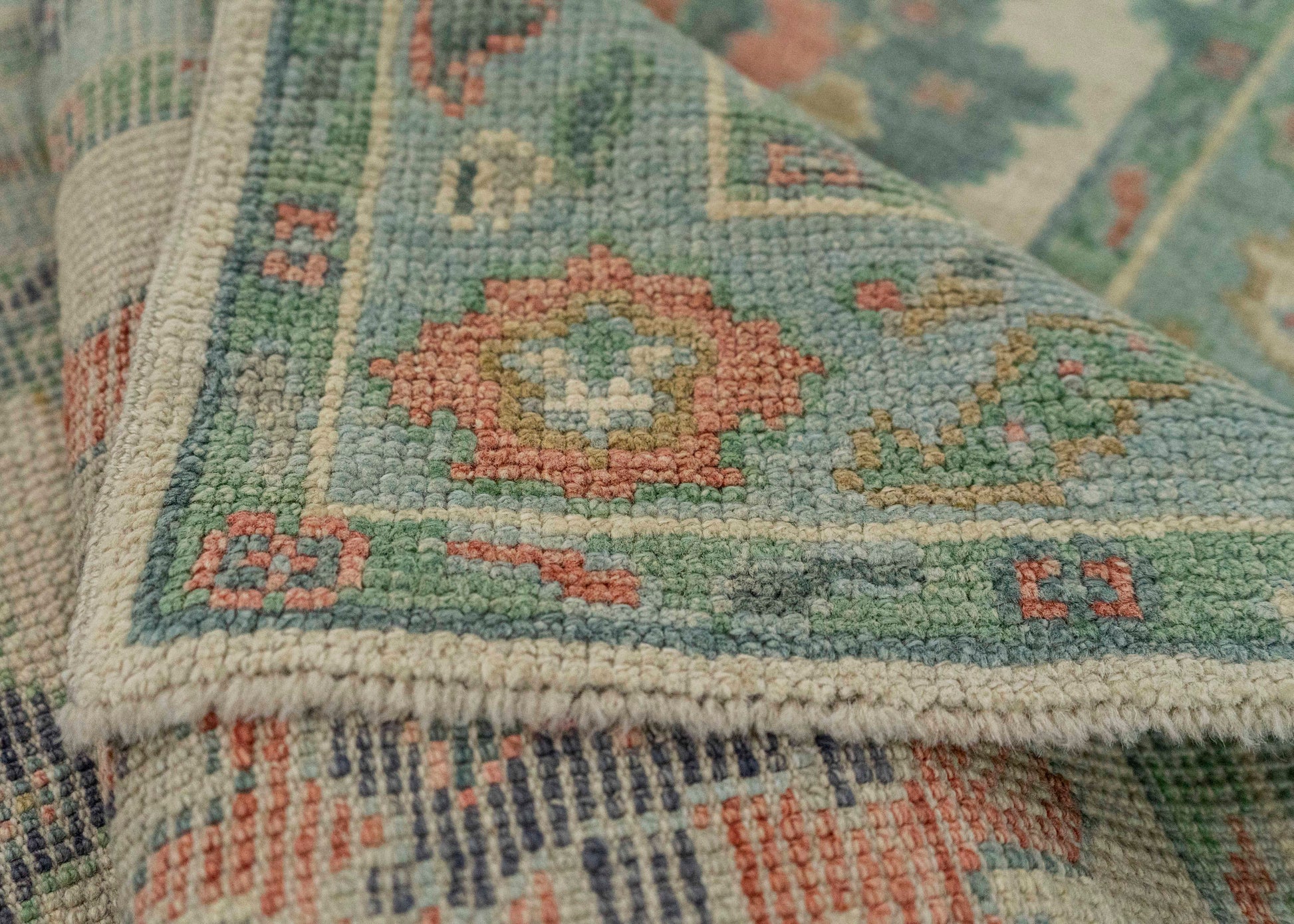 Turkish Oushak Rug 2'3" x 10'2" #20208