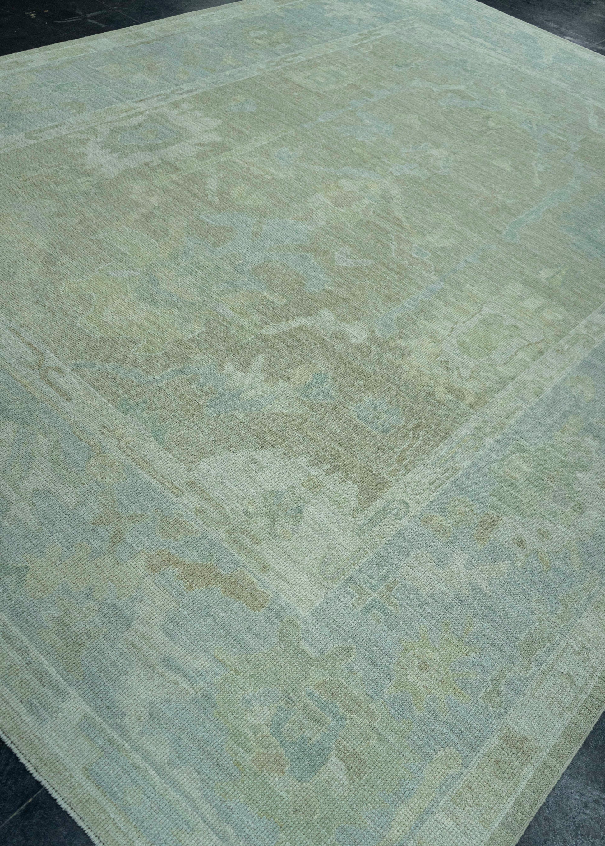 Turkish Oushak Rug 8'10" x 12'2" #19365