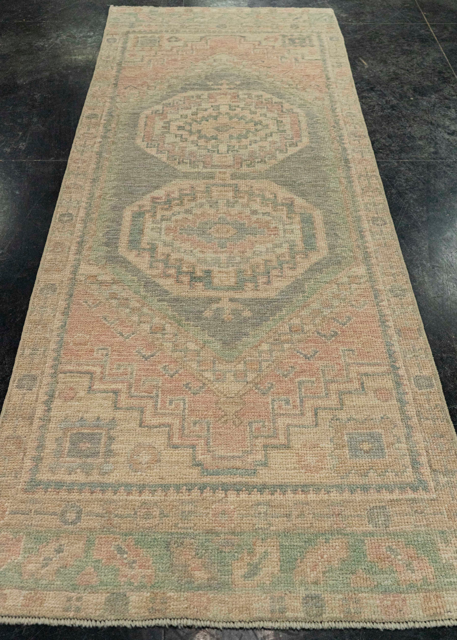 Turkish Oushak Rug 2'10" x 7'7" #20241