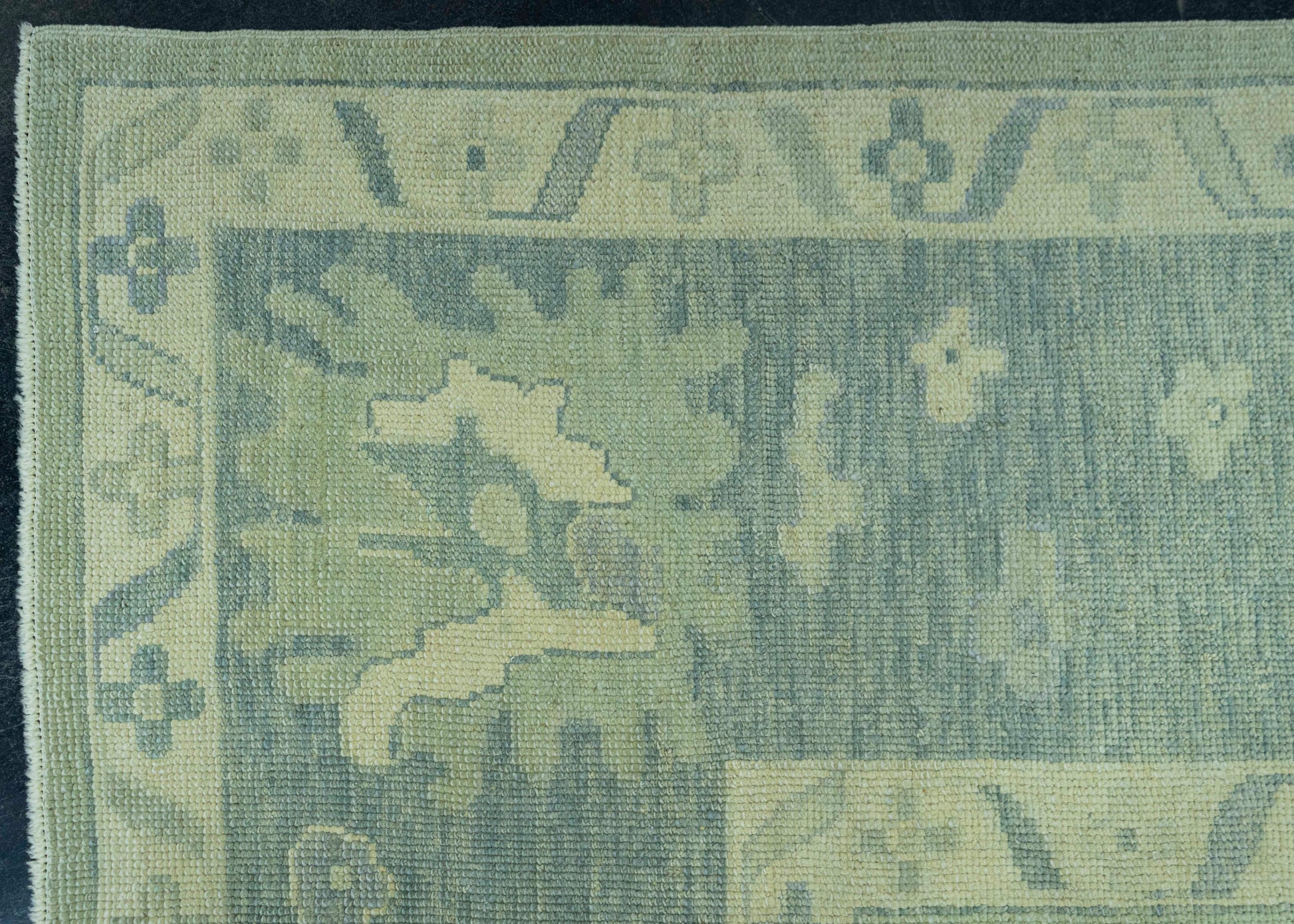 Turkish Oushak Rug 9'2" x 11'10" #19054