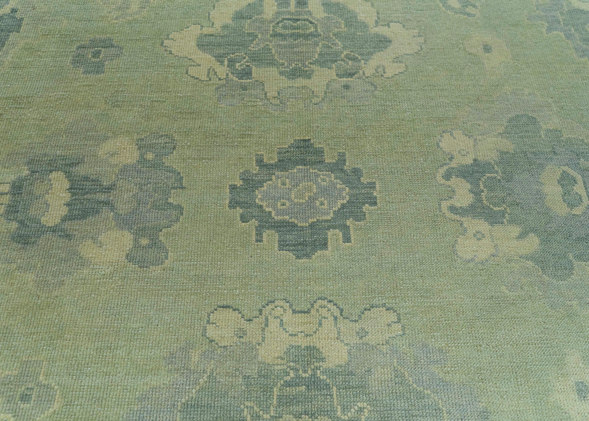 Turkish Oushak Rug 9'2" x 11'10" #19054