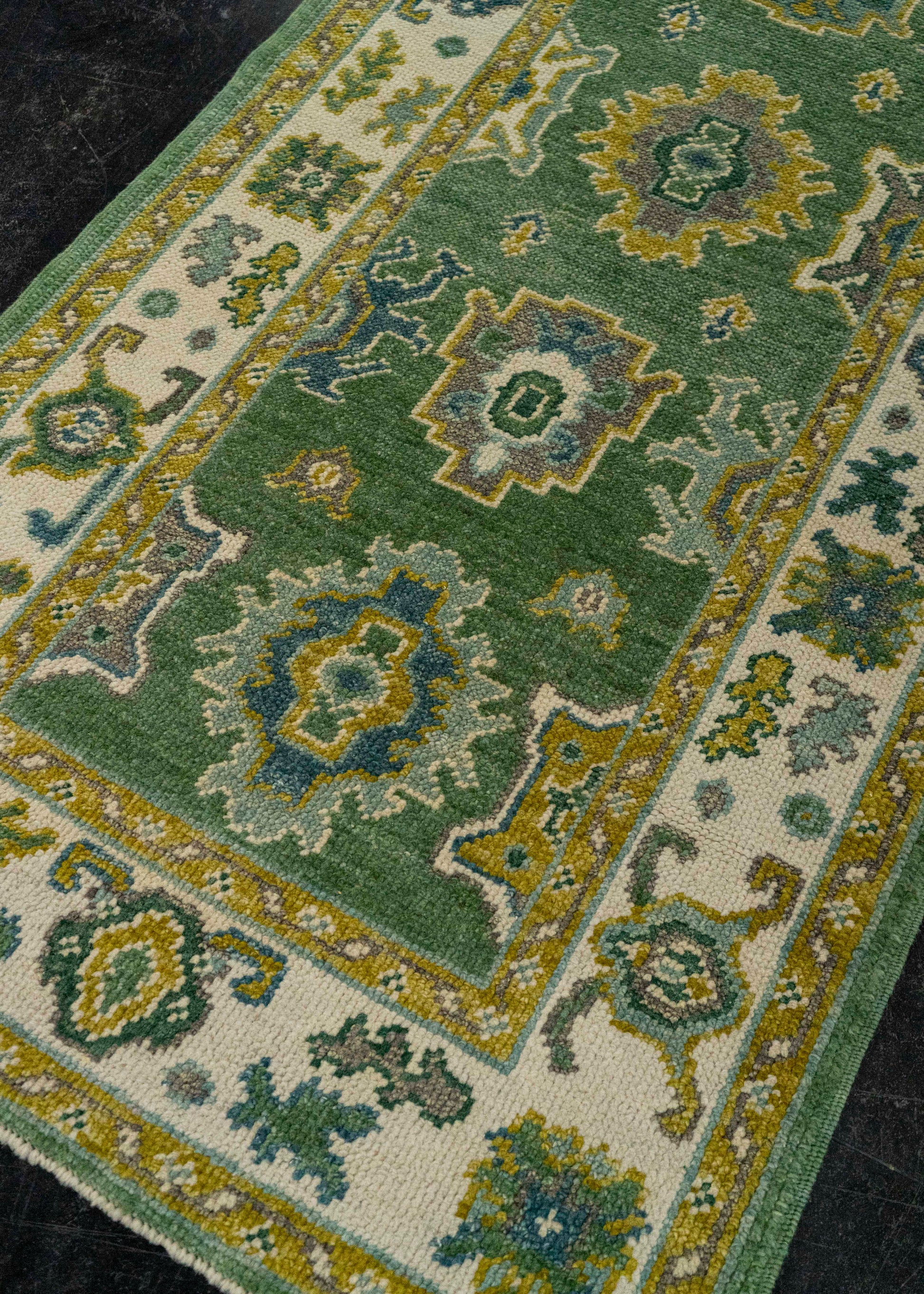 Turkish Oushak Rug 3' x 6'10" #20437