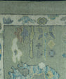 Turkish Oushak Rug 8'6" x 12'4" #19183