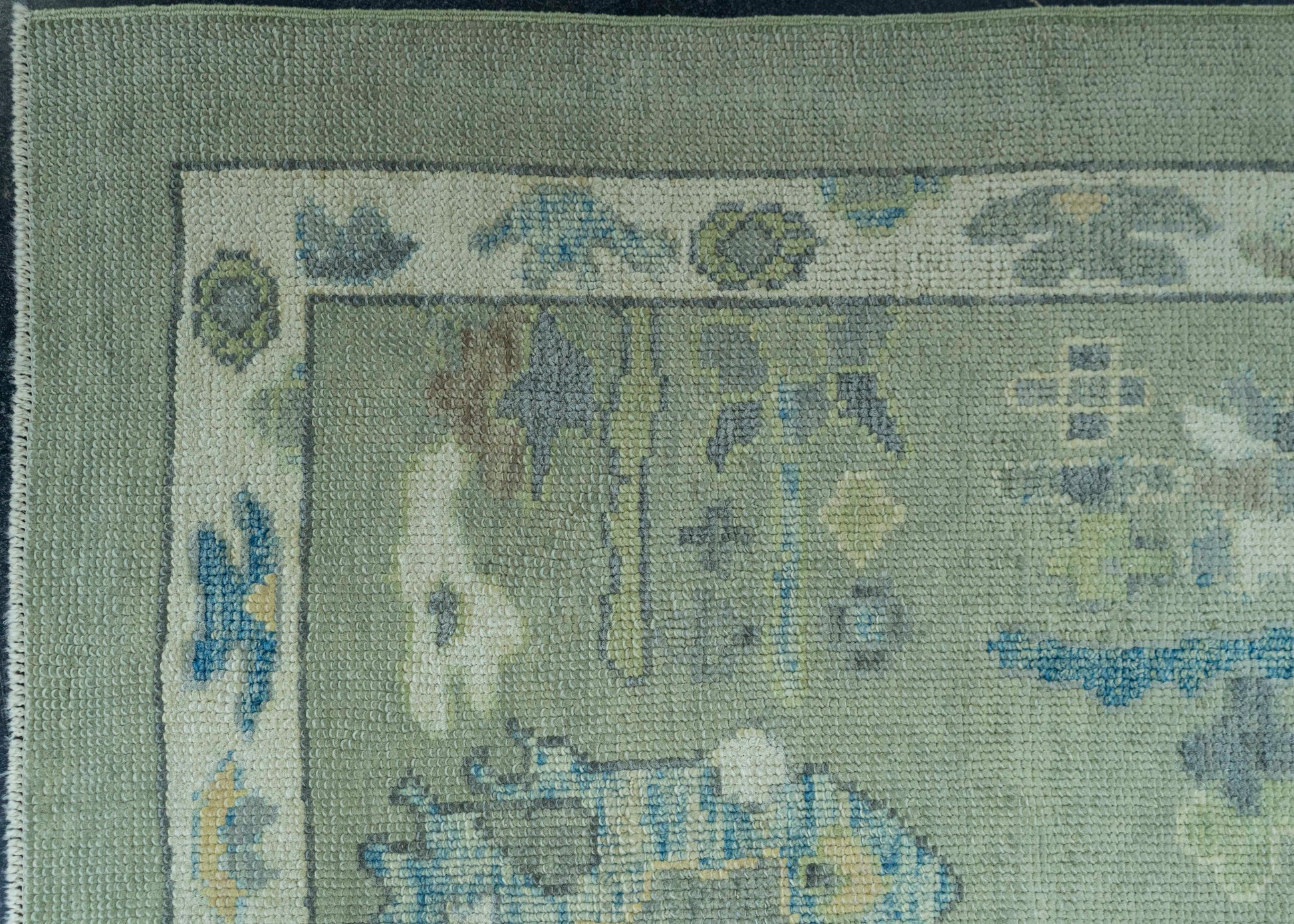 Turkish Oushak Rug 8'6" x 12'4" #19183