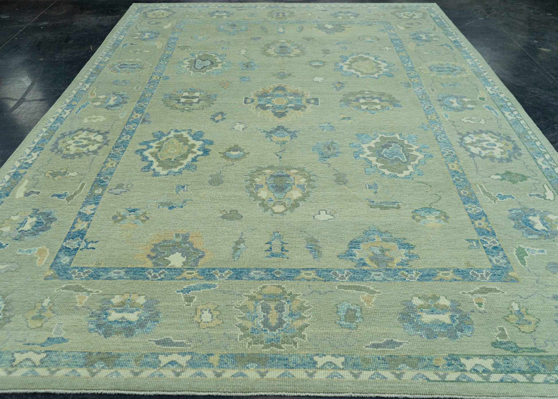 Turkish Oushak Rug 8'7" x 12'2" #19031